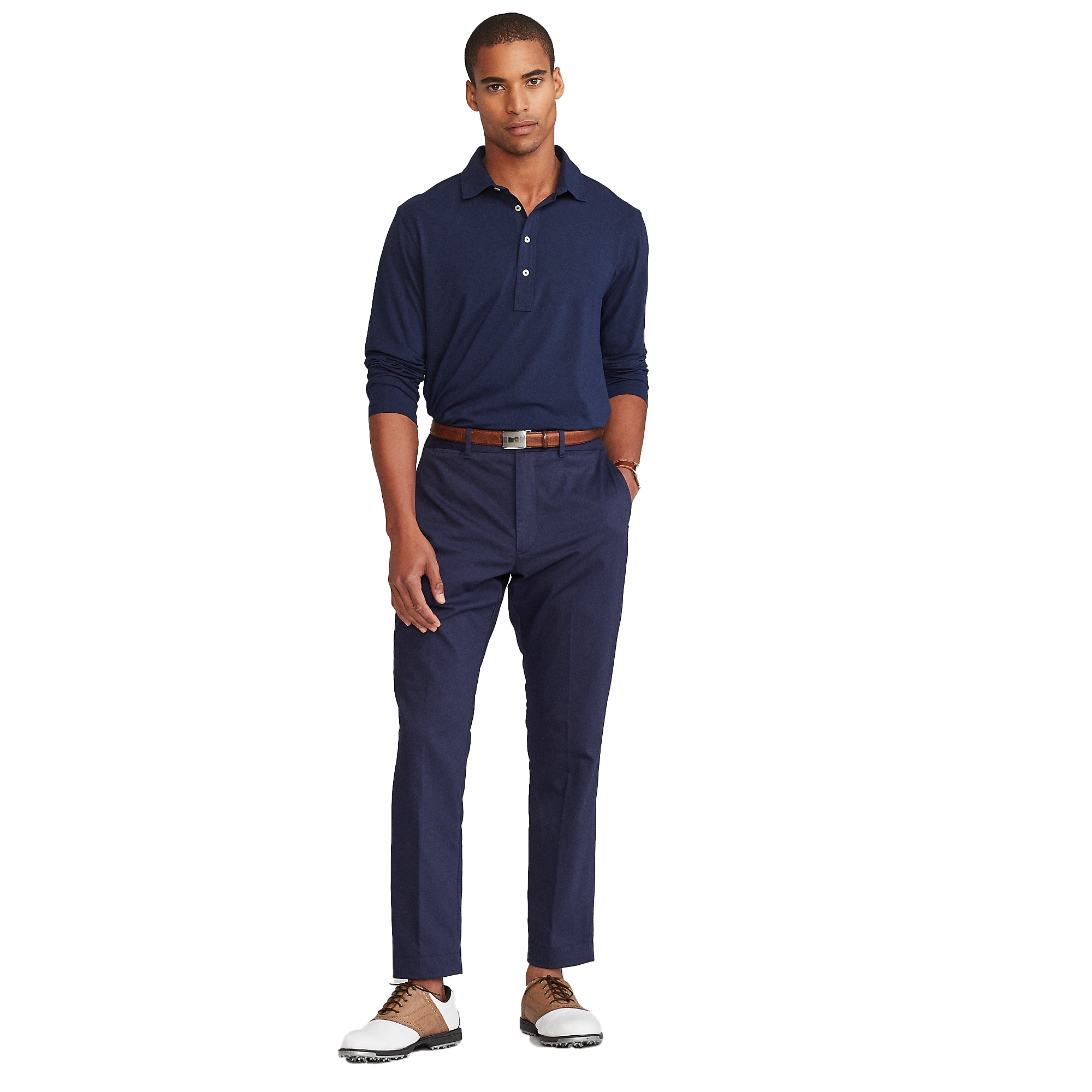 Classic Fit Stretch Lisle Shirt