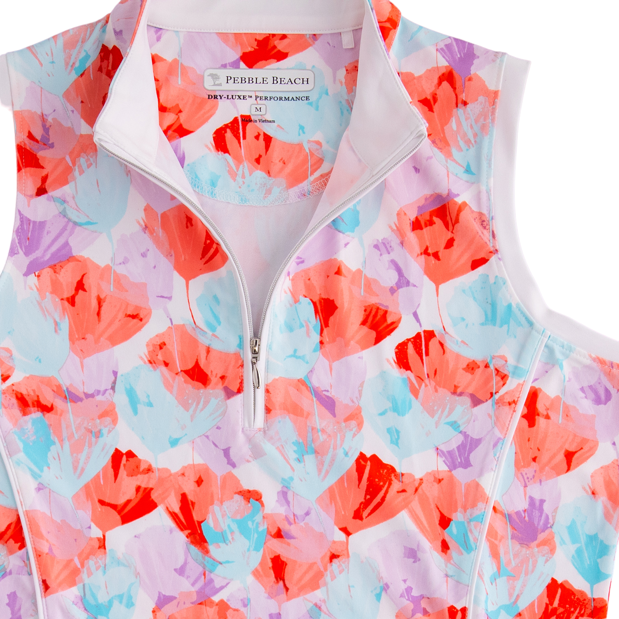 pebble beach golf dresses Pebble Beach Floral Short Sleeve Dress