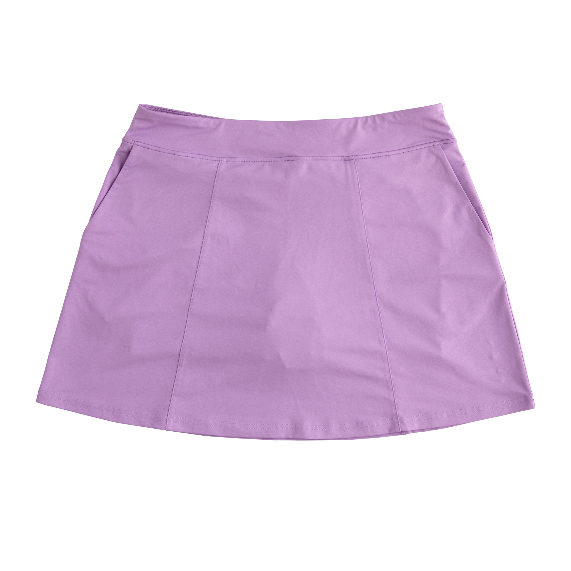 Solid Pull-On Women's 16.5" Golf Skort