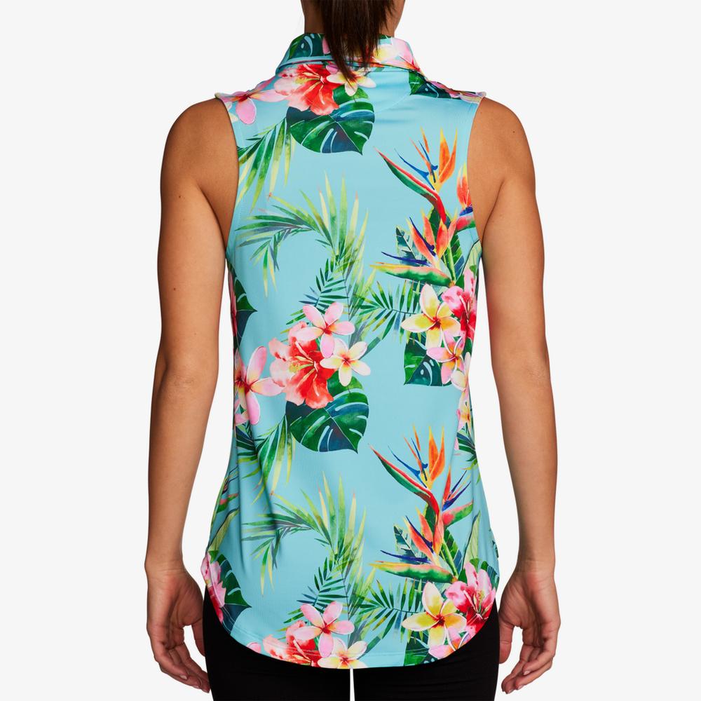 Tropics Sleeveless Polo Shirt