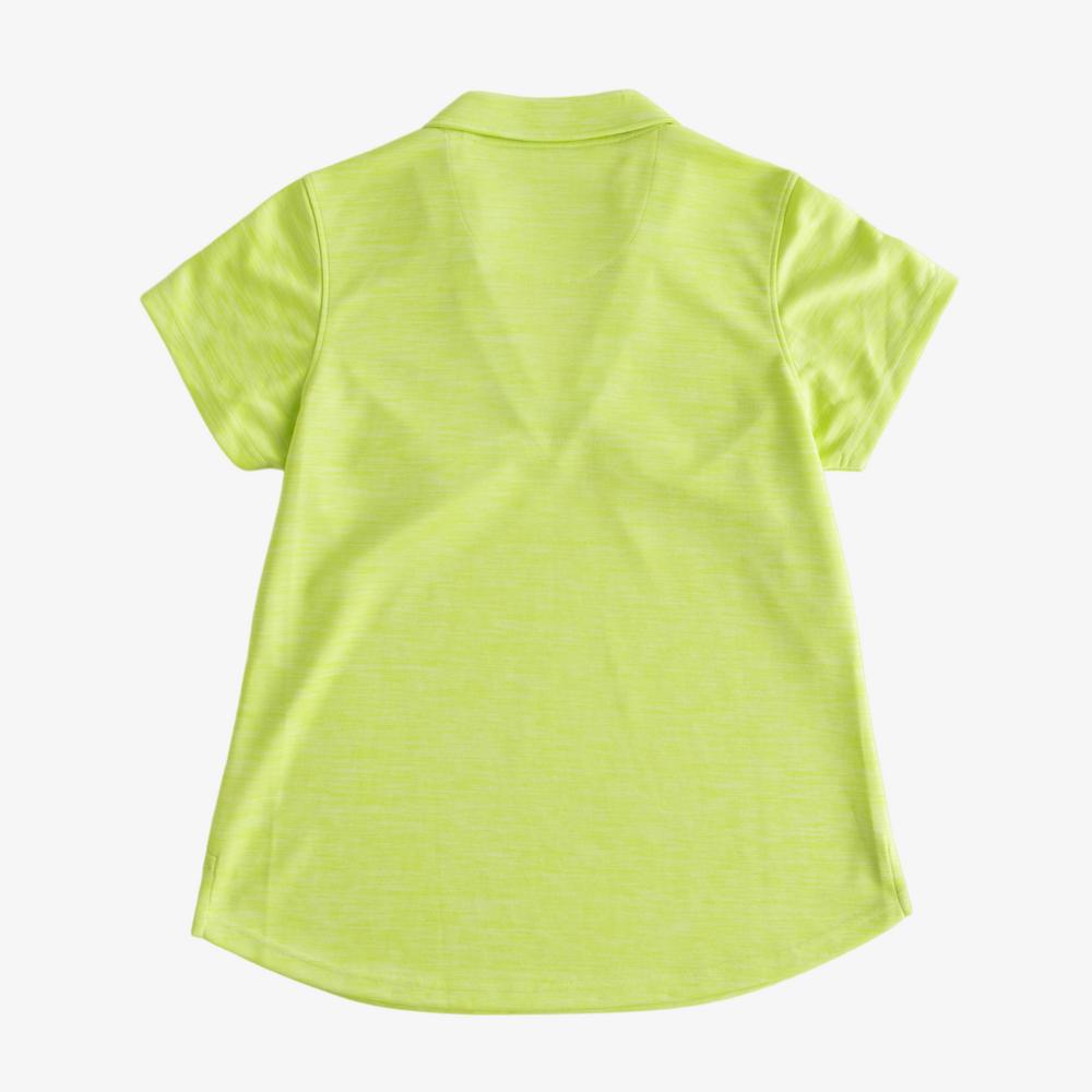 Summer Palm V-Neck Short Sleeve Polo Shirt