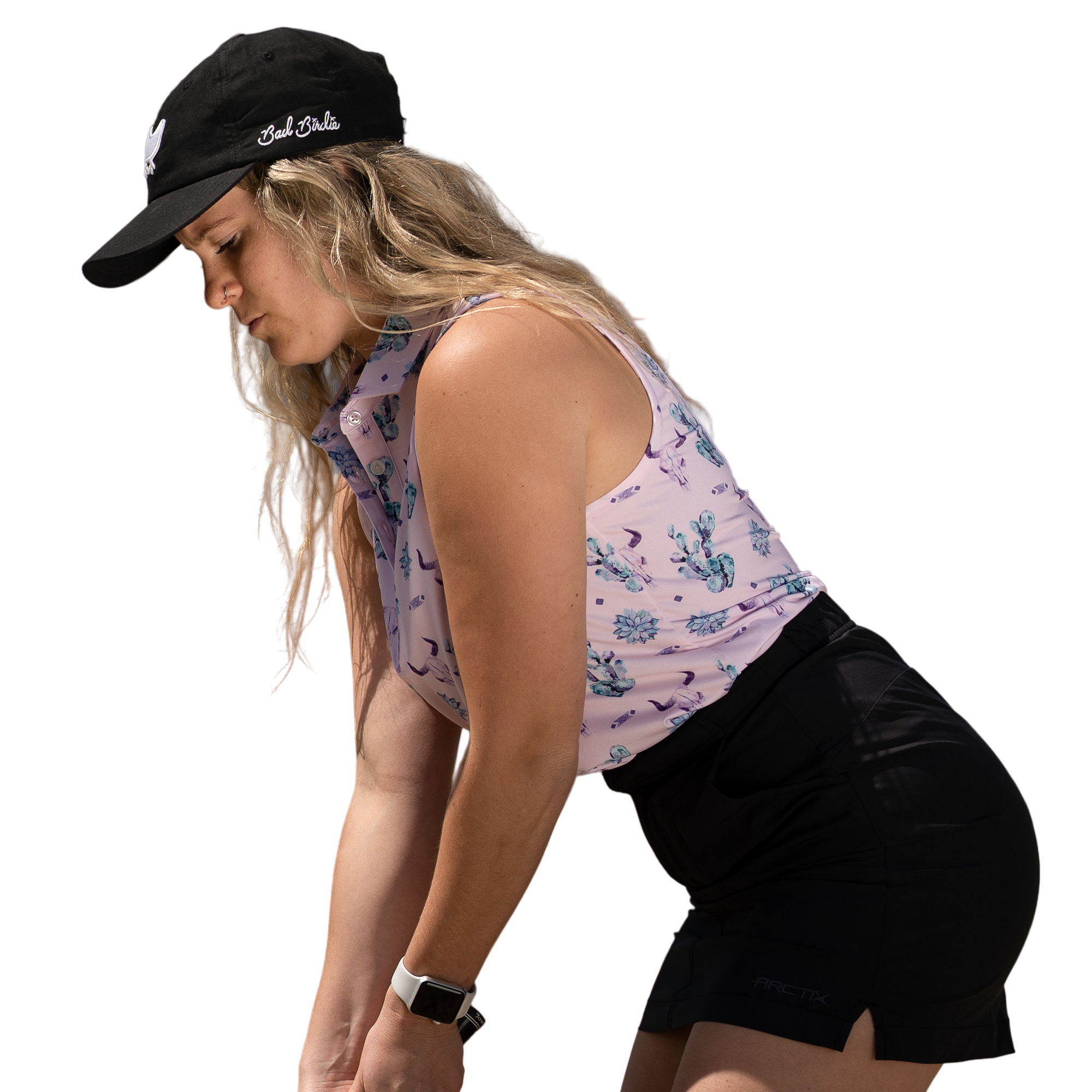 The Ranch Women's Sleeveless Golf Polo Shirt