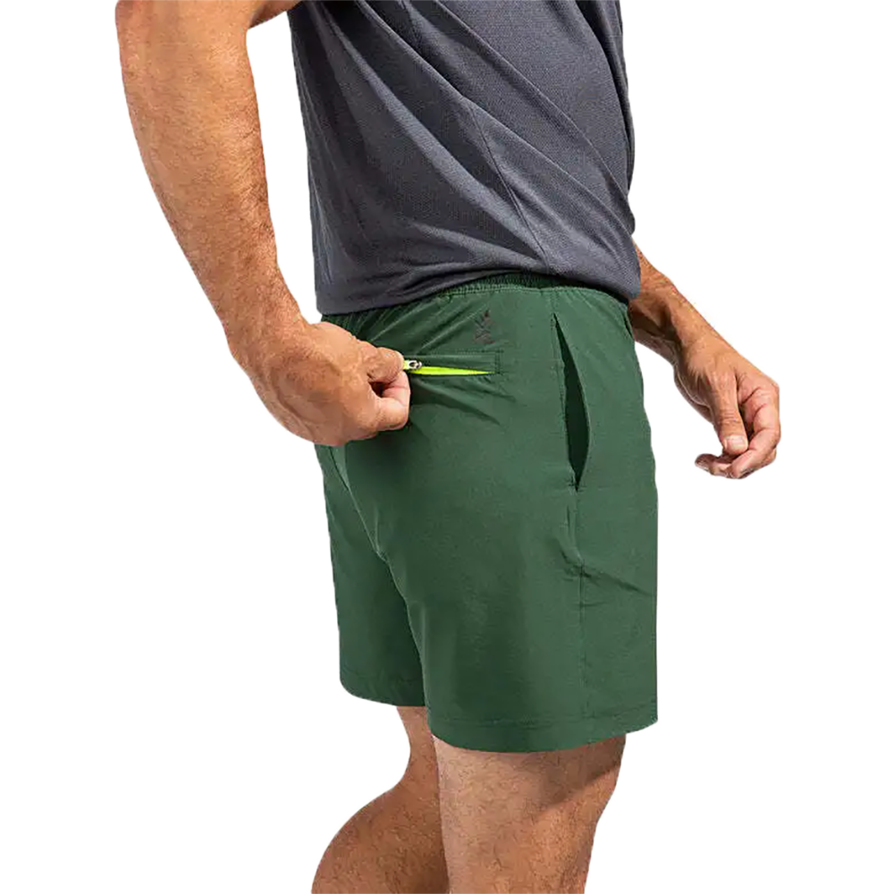 The Greeneries Men's 7" Compression Lined Golf Shorts