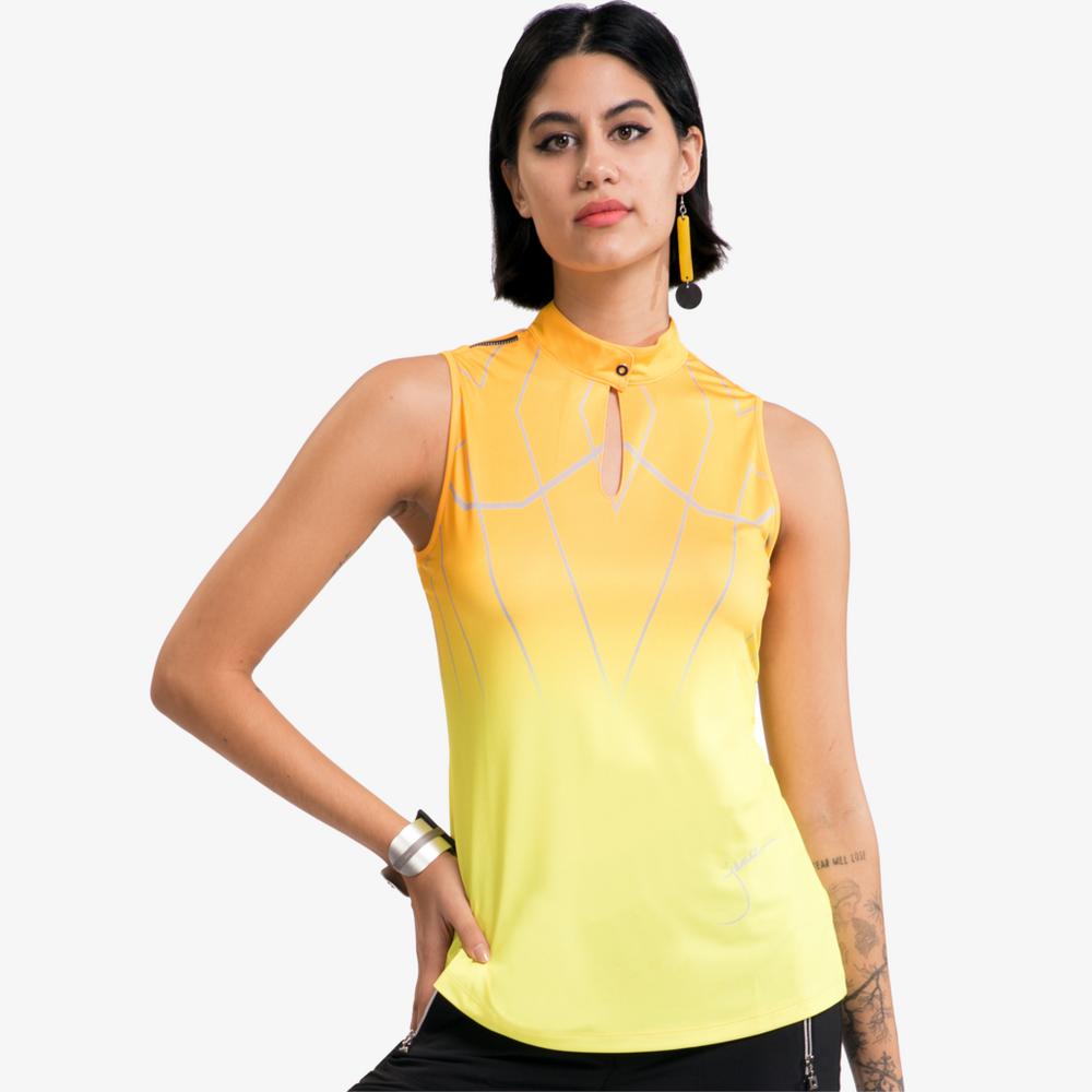 Zest Collection: Cyber Ombre Print Sleeveless Top