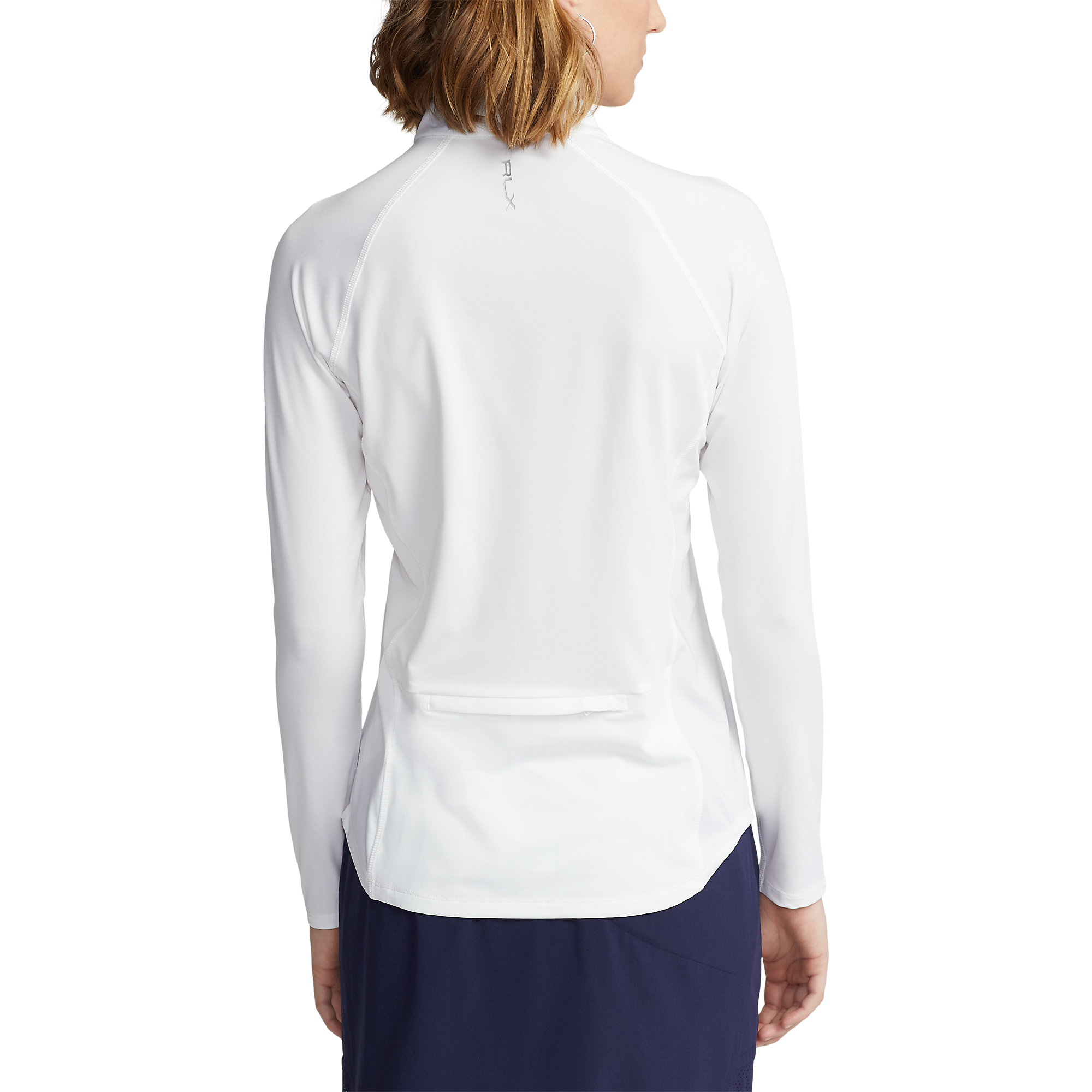 Jersey Mockneck Quarter-Zip Pullover
