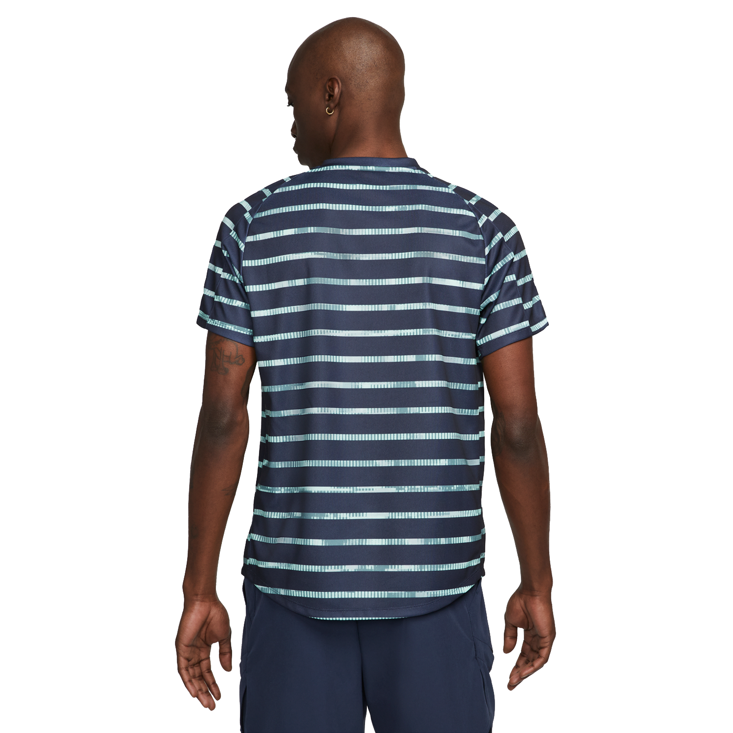 Dri-FIT Victory Digi Stripe Print Men's Tennis T-Shirt