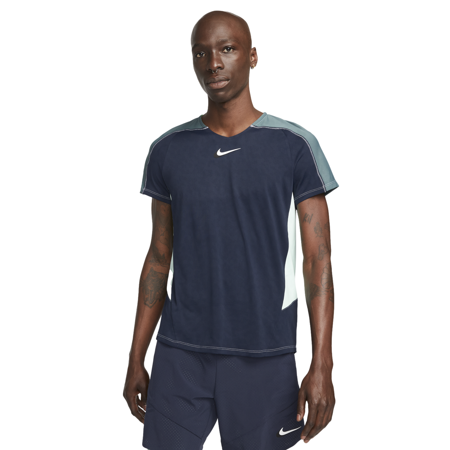 Nike Men's Court Dri-FIT Slam T-Shirt L Multicolor | Amazon.com