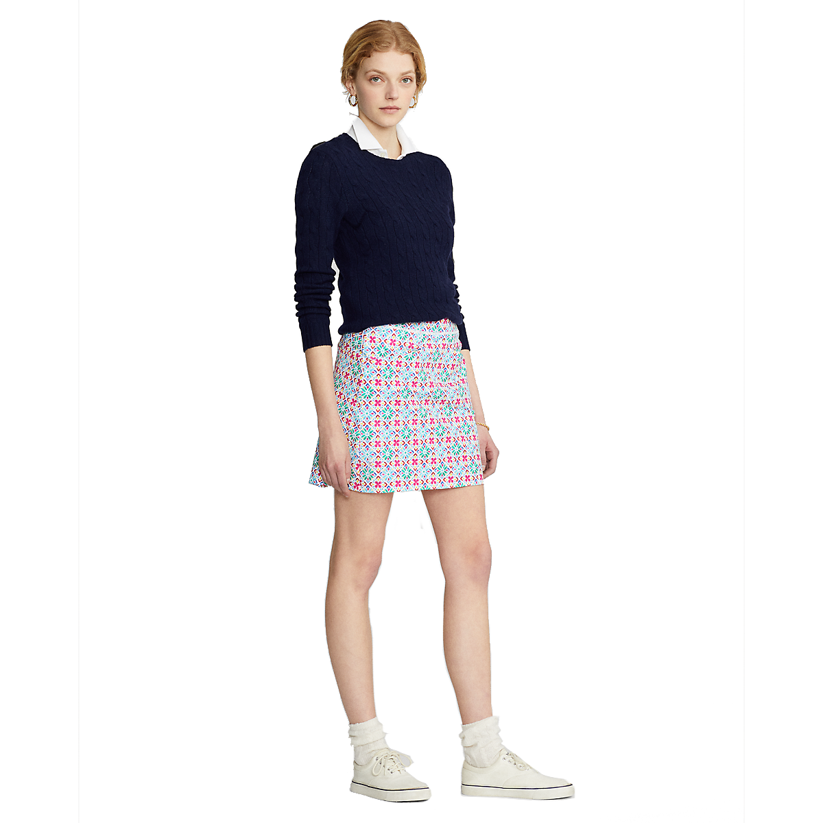Ralph Lauren★17 Pleated Four Way Stretch Skort 17