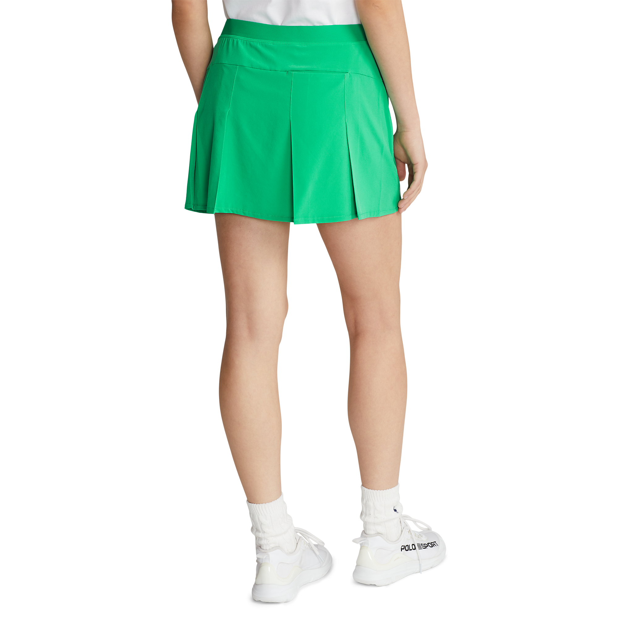 Pleated Four-Way-Stretch Women's 15" Golf Skort