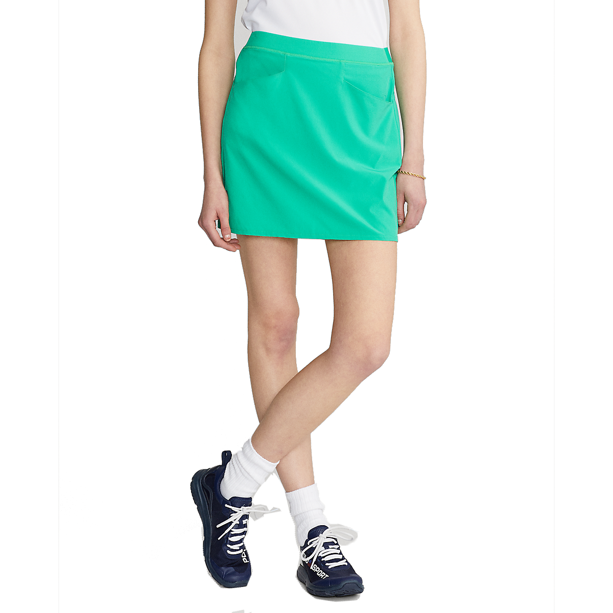 Aim Back Pleated 17" Stretch Skort
