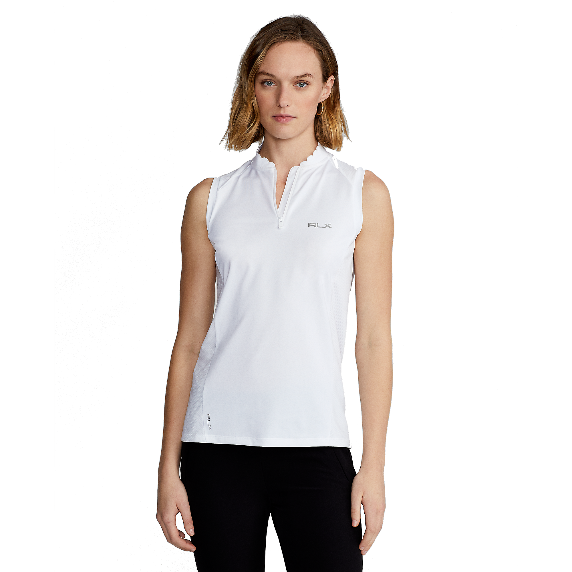 RLX Golf Sleeveless Quarter Zip Polo Shirt | PGA TOUR Superstore