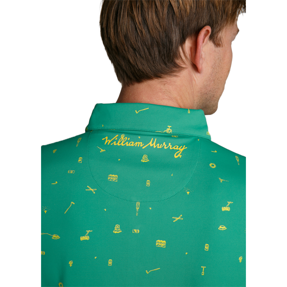 Ode to Carl Men's Short Sleeve Golf Polo Shirt