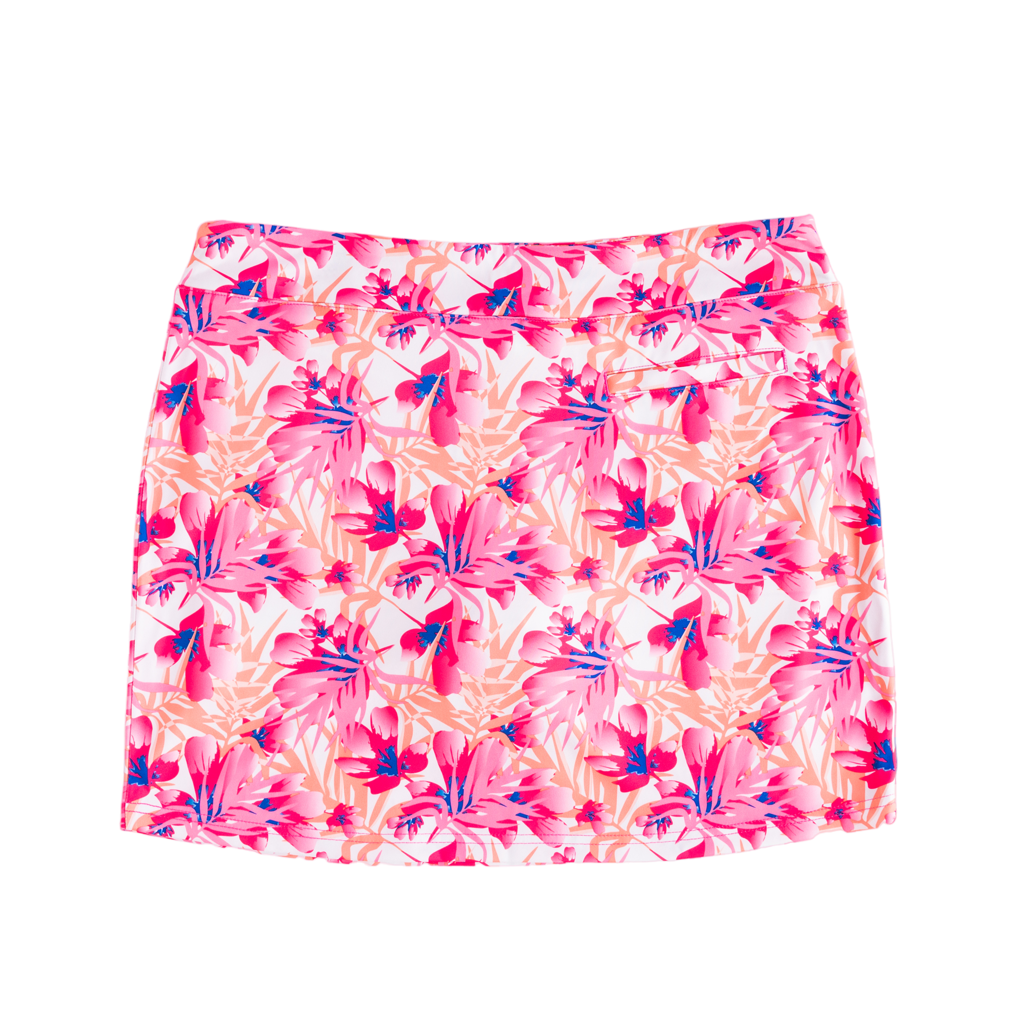 Floral Print Knit Women's 16.5" Golf Skort