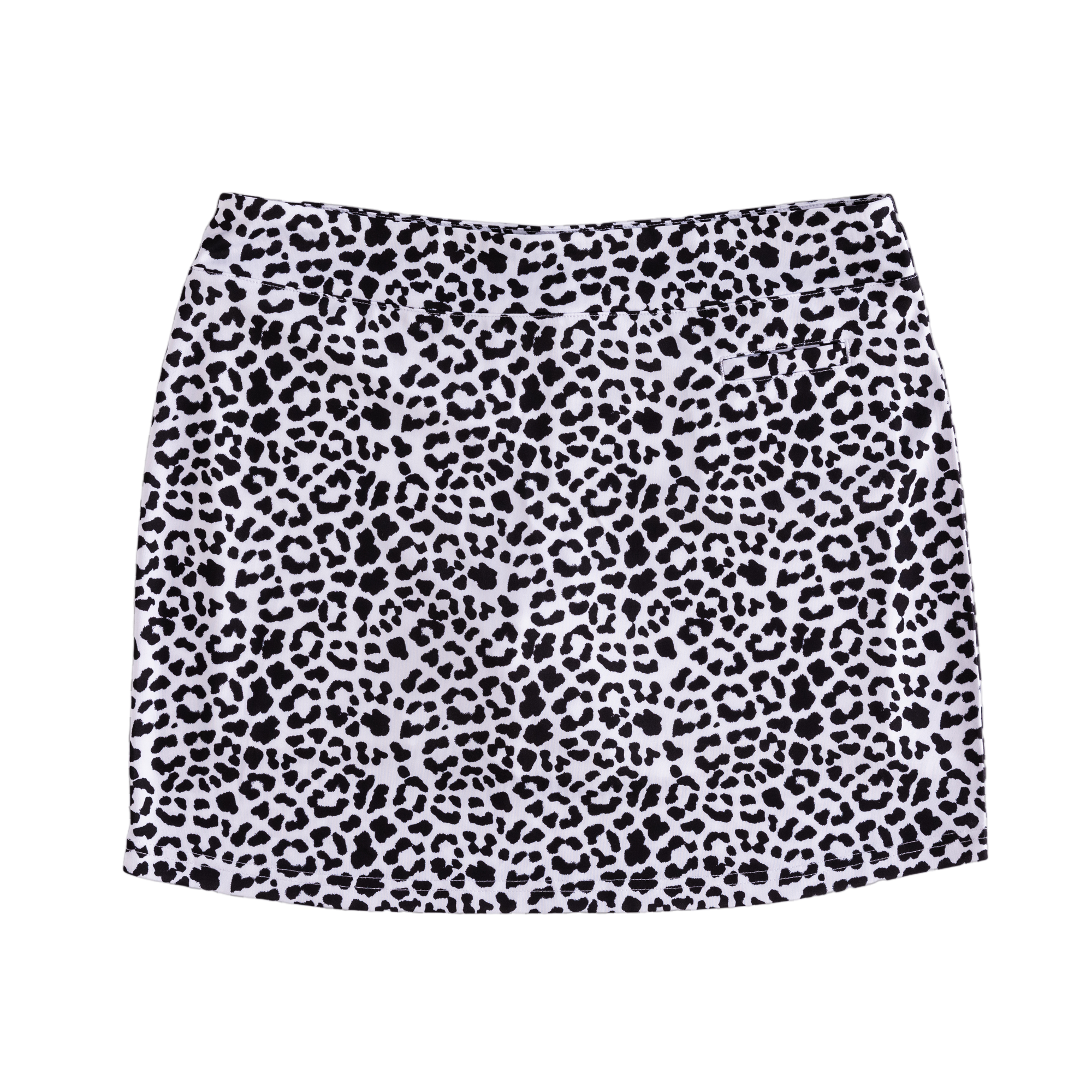 Leopard Print Pull-On Women's 16.5" Golf Skort