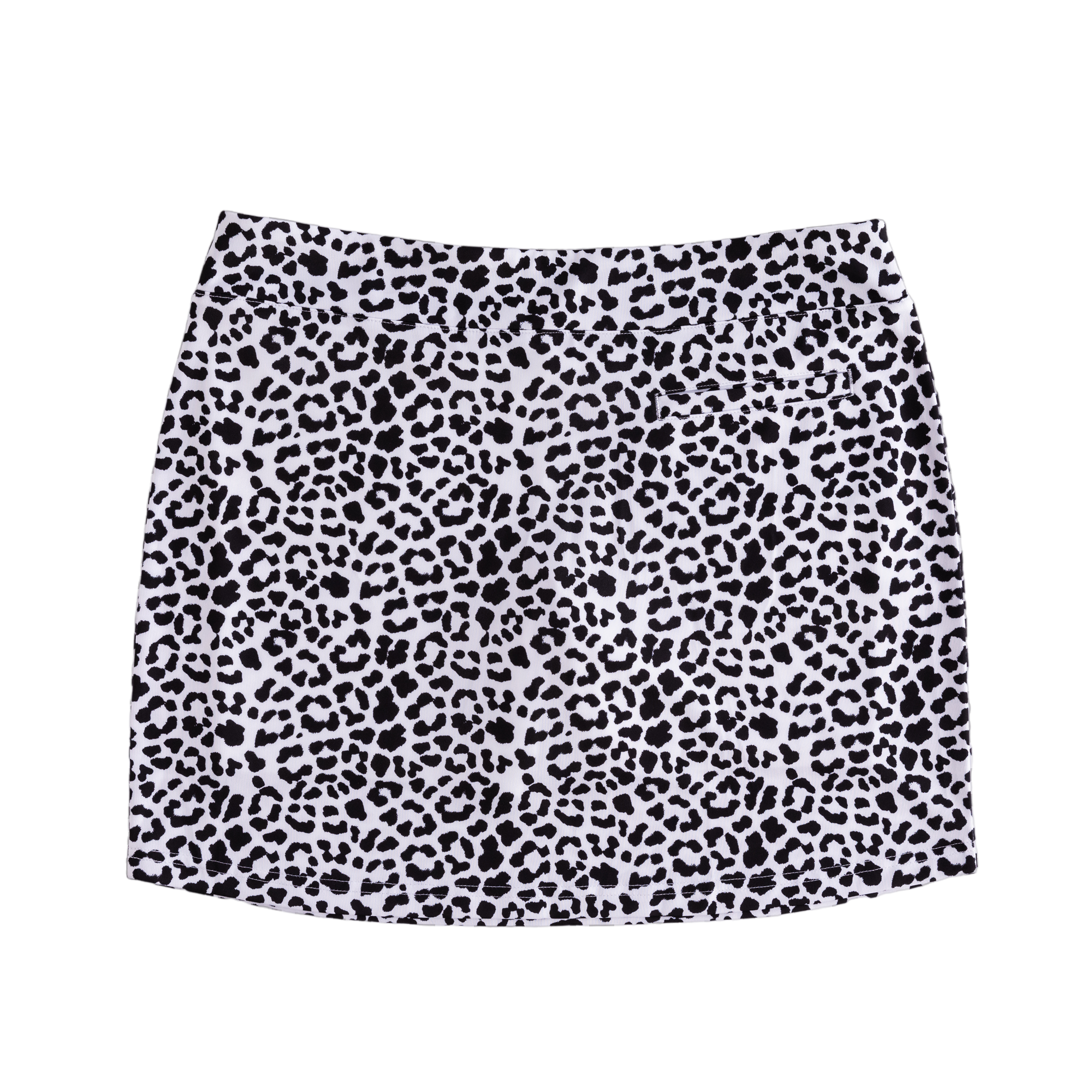 Leopard Print Pull-On Women's 16.5" Golf Skort