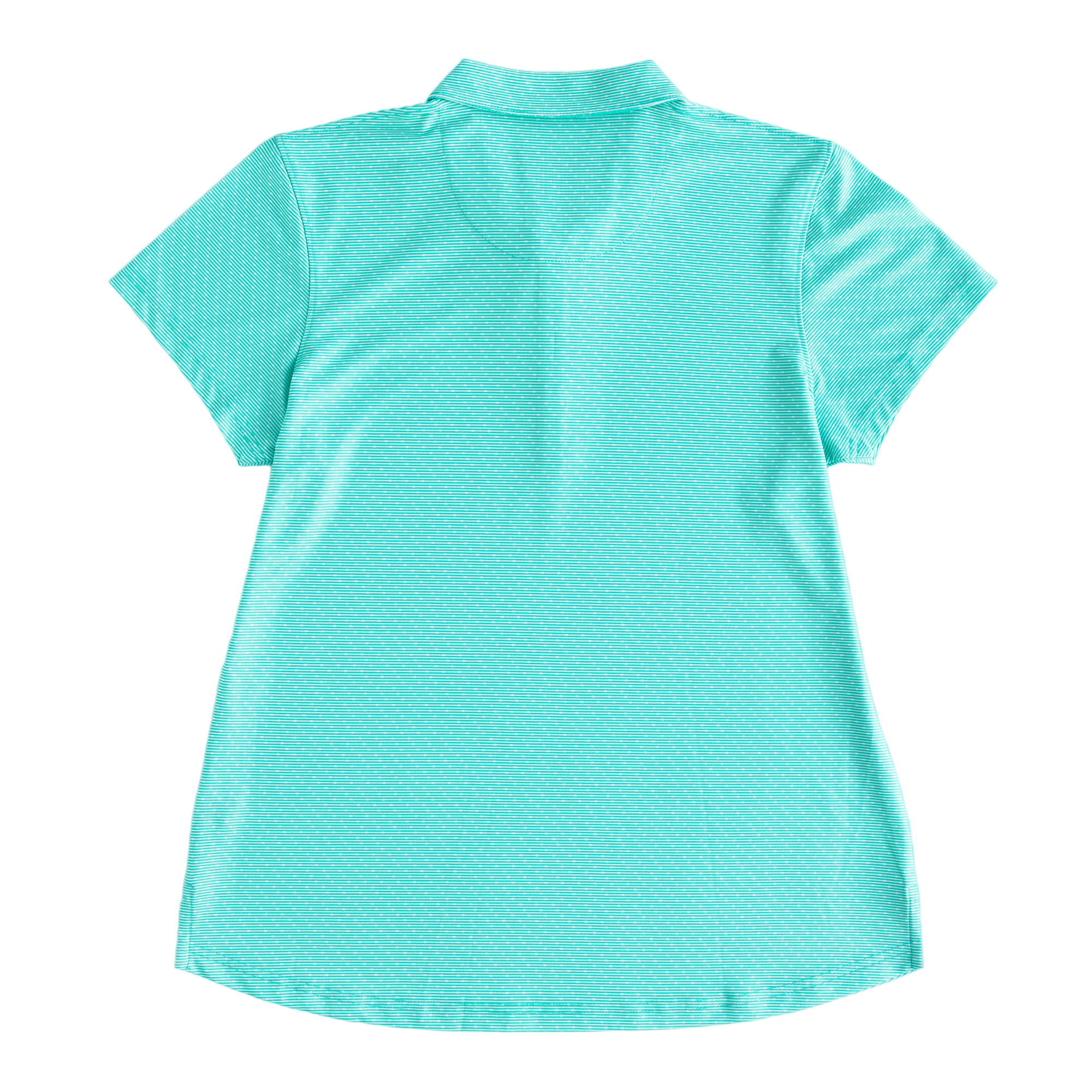 Striped Short Sleeve Polo Shirt
