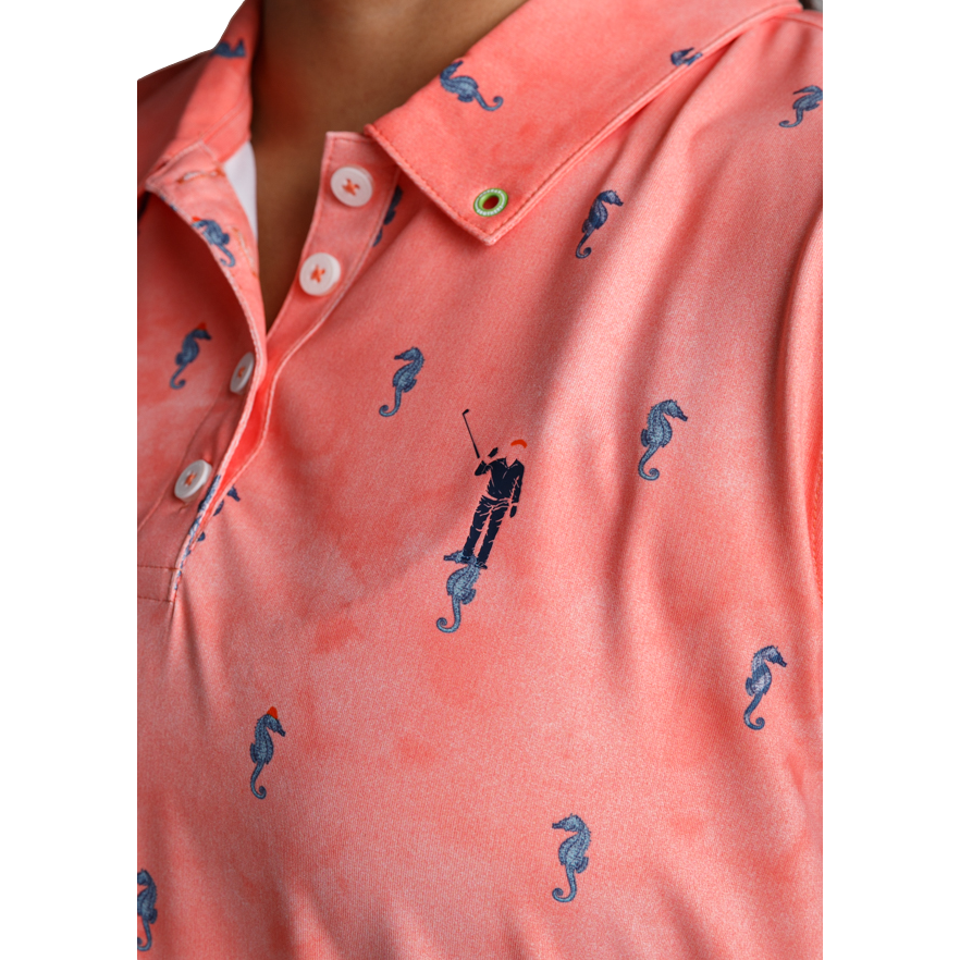 I See Horses Classic Women's Sleeveless Golf Polo Shirt