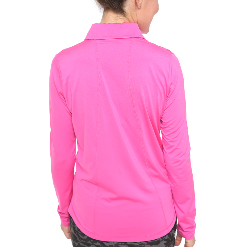 Pink Panther Collection: Glacier Long Quarter Zip Pull Over