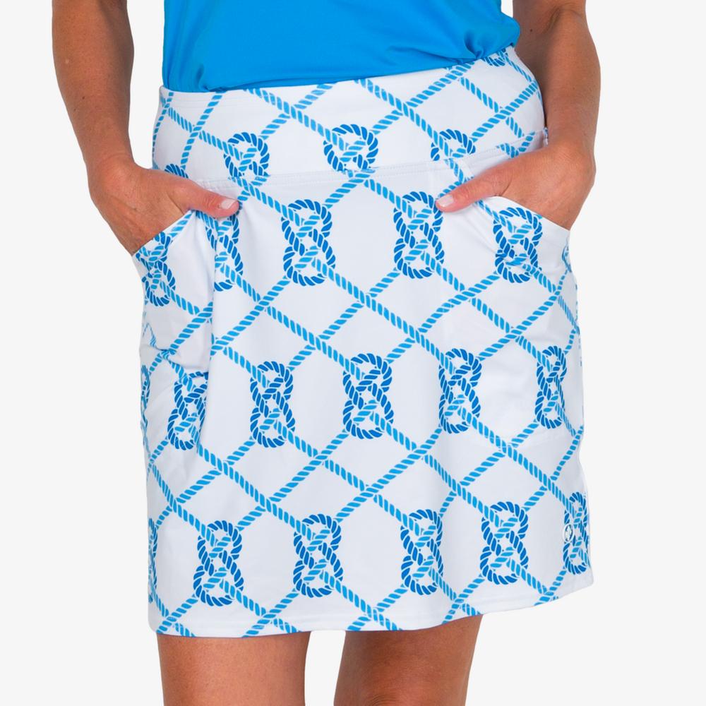 Rum Punch Collection: Mina Long Rope Print 17" Skort
