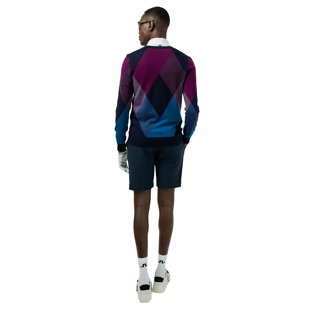 ACTIVE ARGYLE GOLF SWEATER