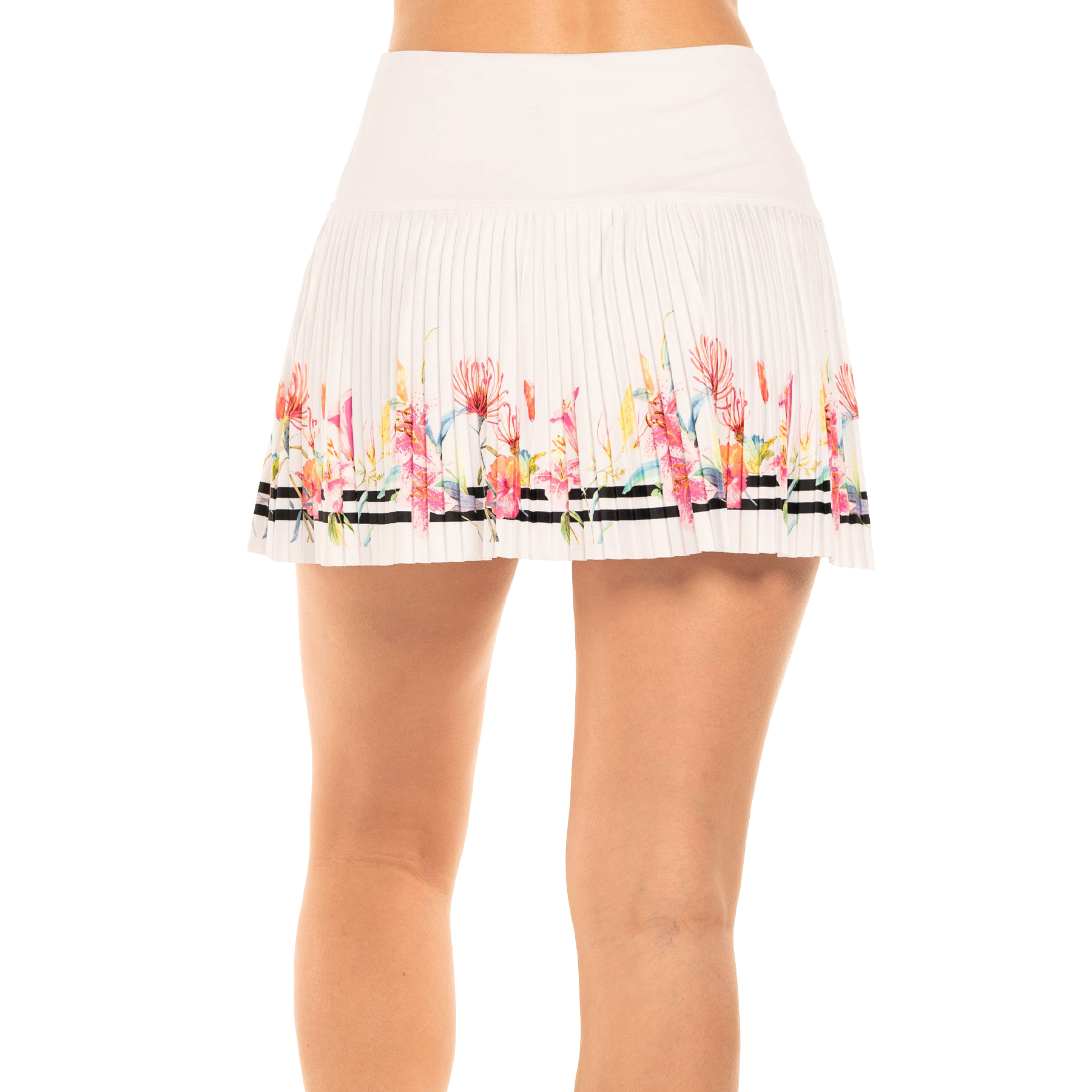 Flower Fusion 13.5" Pleated Skirt