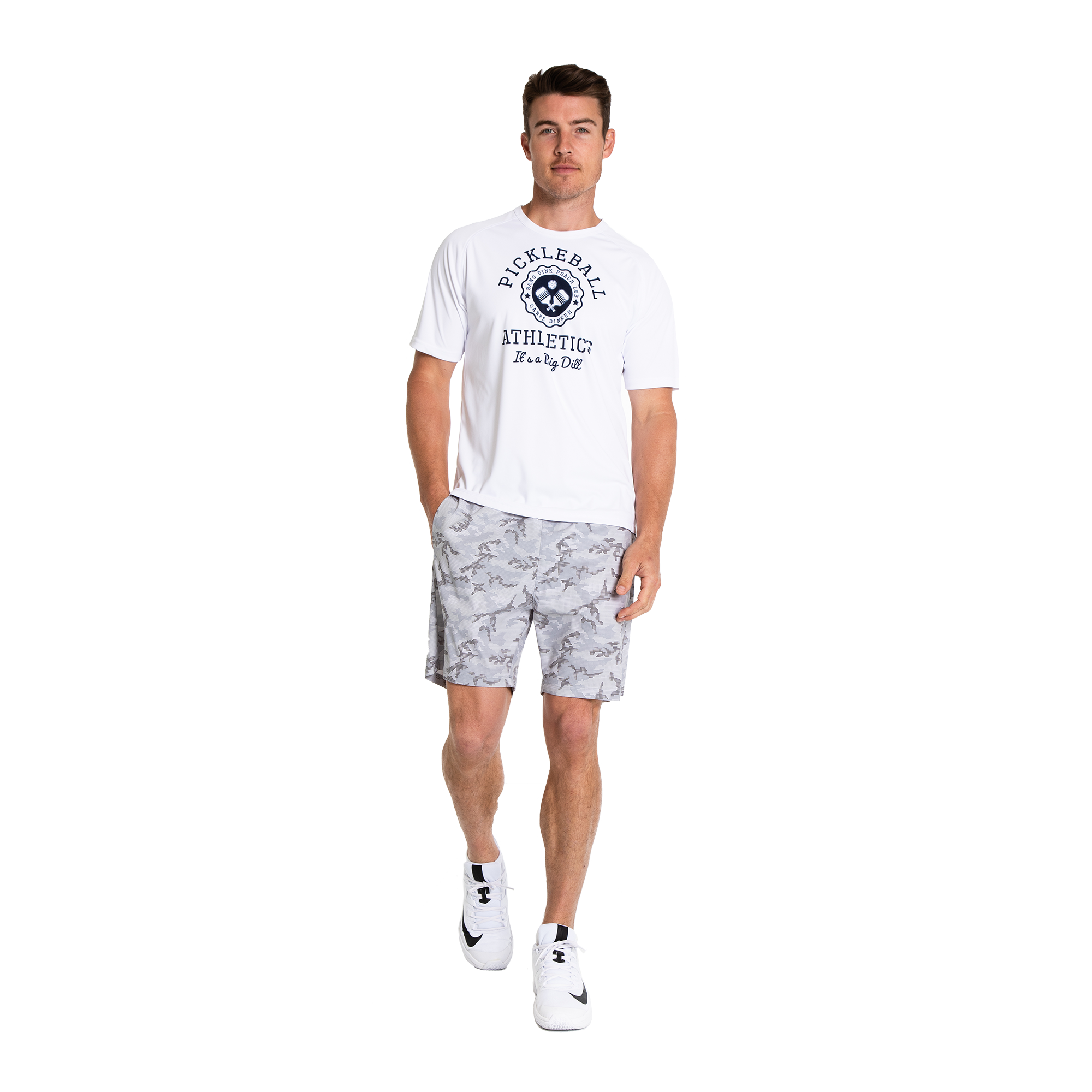 Pickleball Athletics Men's Crew Neck T-Shirt