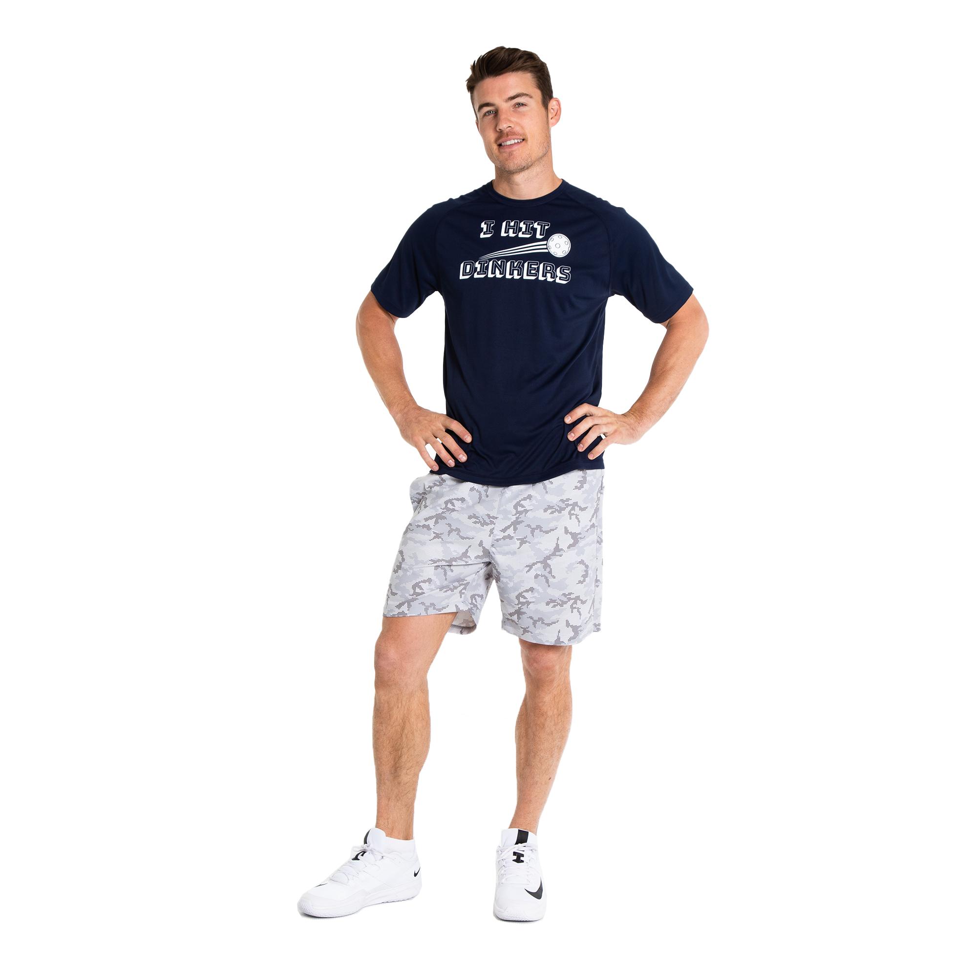 Pickleball I Hit Dinkers Crew Men's Crew Neck T-Shirt