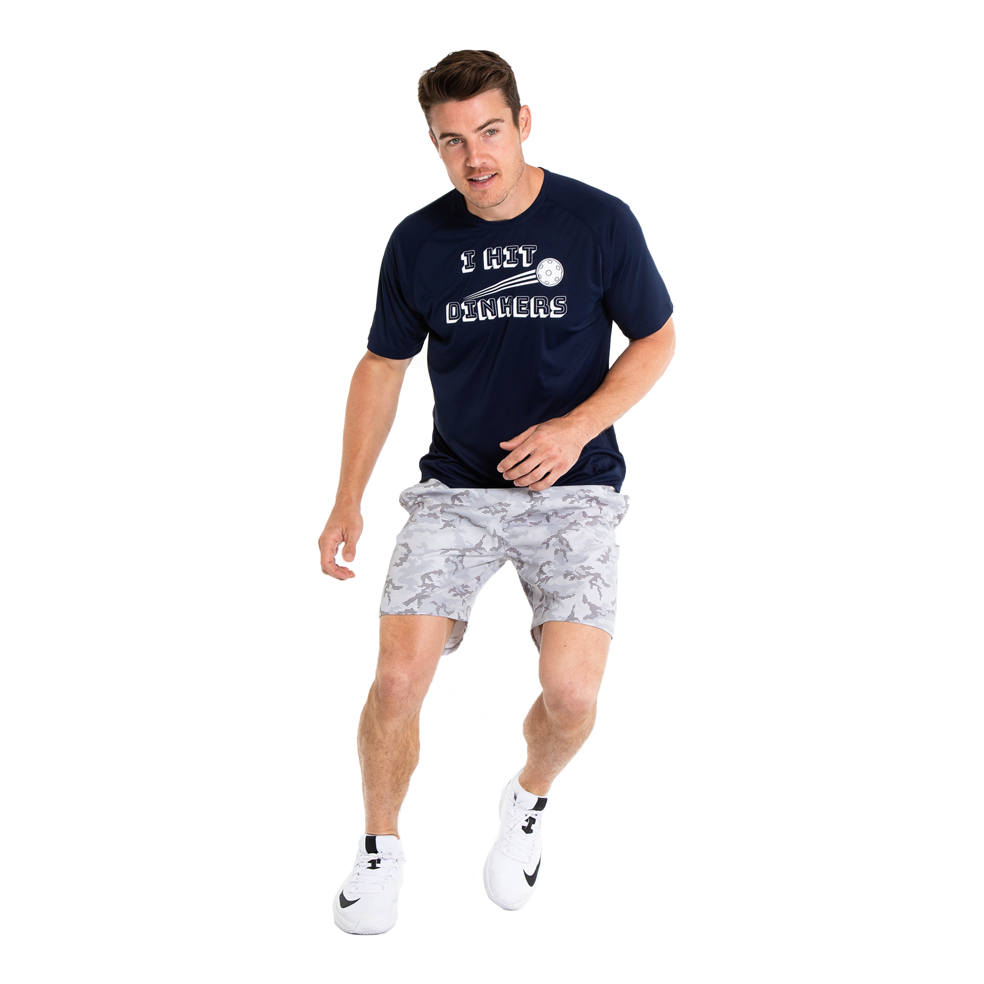 Pickleball I Hit Dinkers Crew Men's Crew Neck T-Shirt