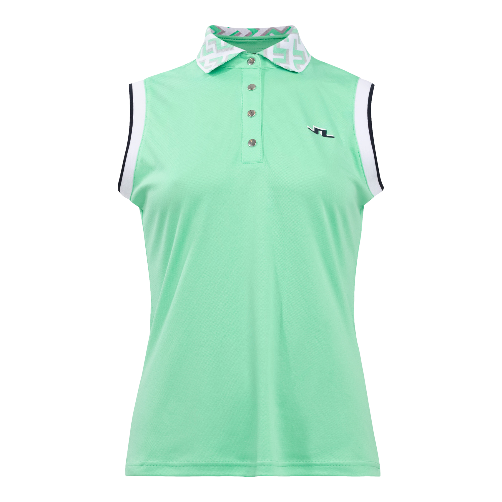 Leslie Bridge Collar Women's Sleeveless Golf Shirt