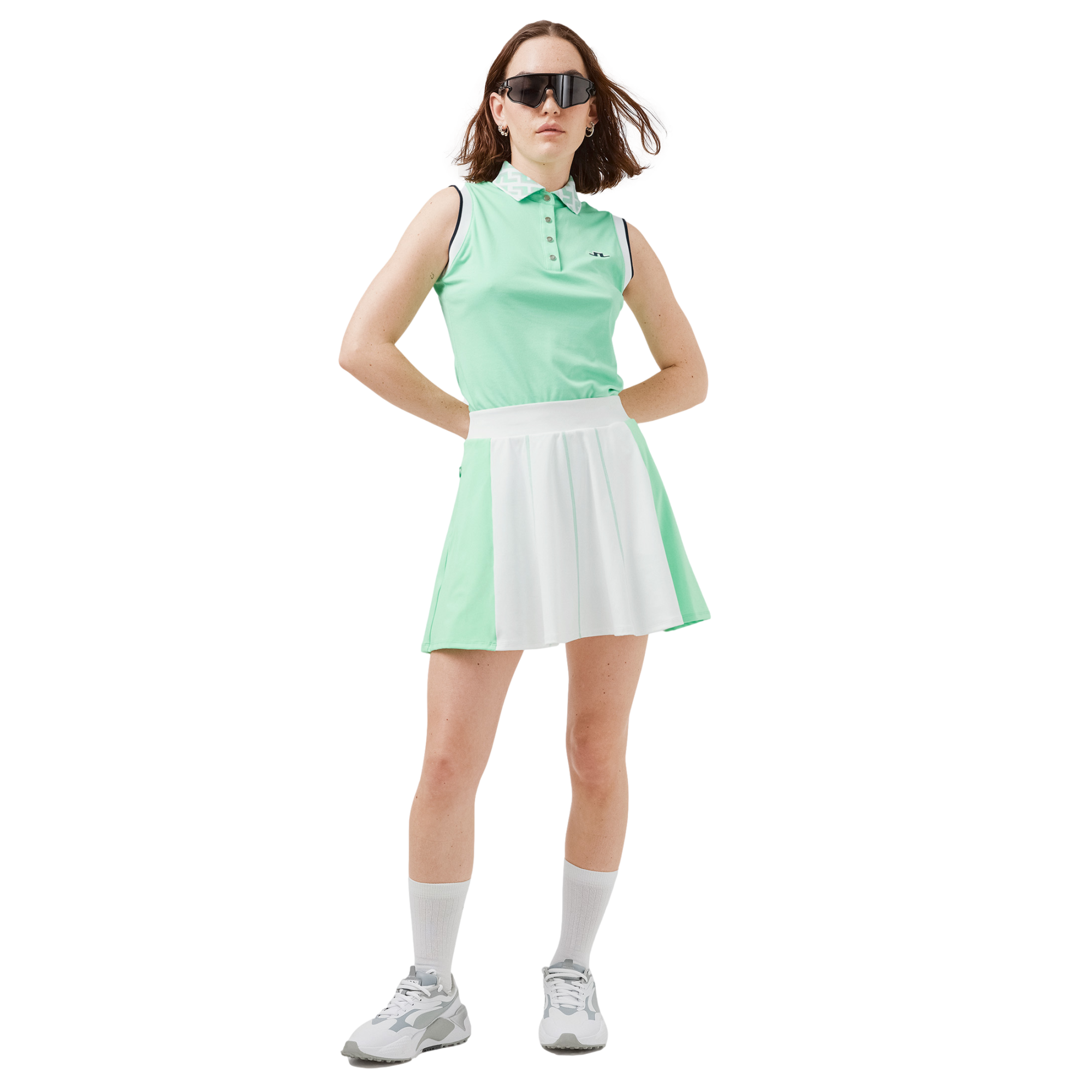 Jolie High Waisted Golf 16.5" Skort