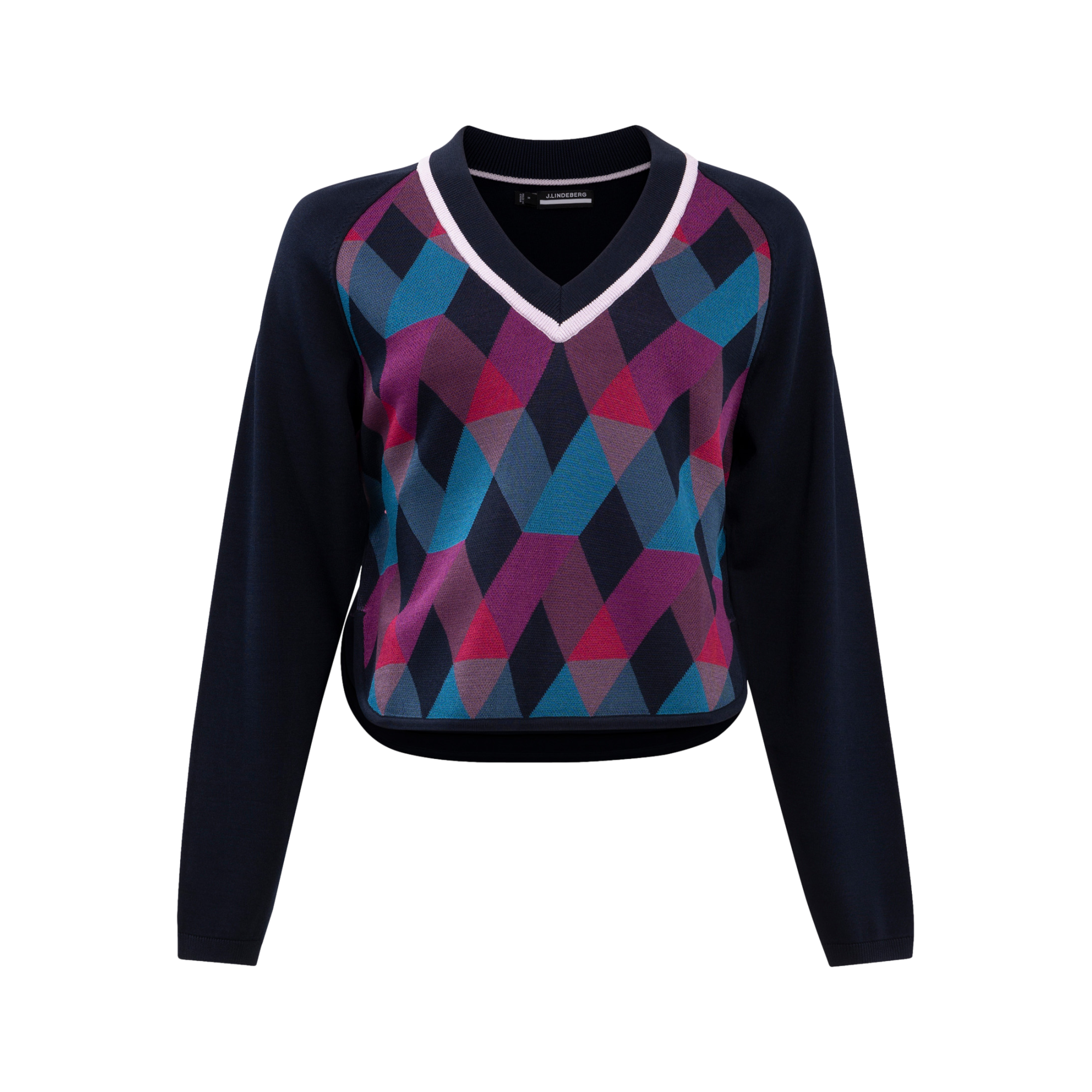 Amada Long Sleeve Golf Knit Sweater