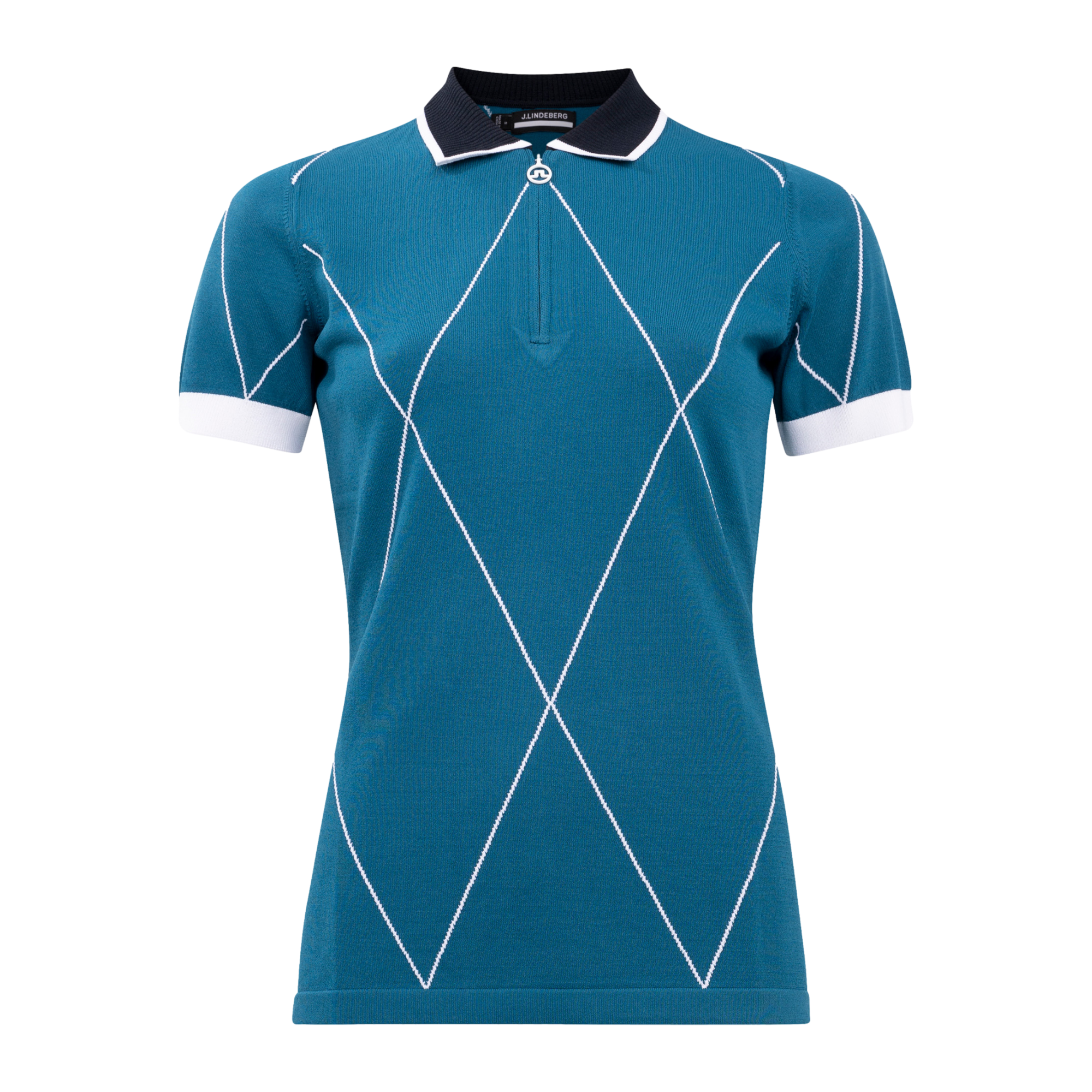 Elma Knit Women's Short Sleeve Golf Polo Shirt