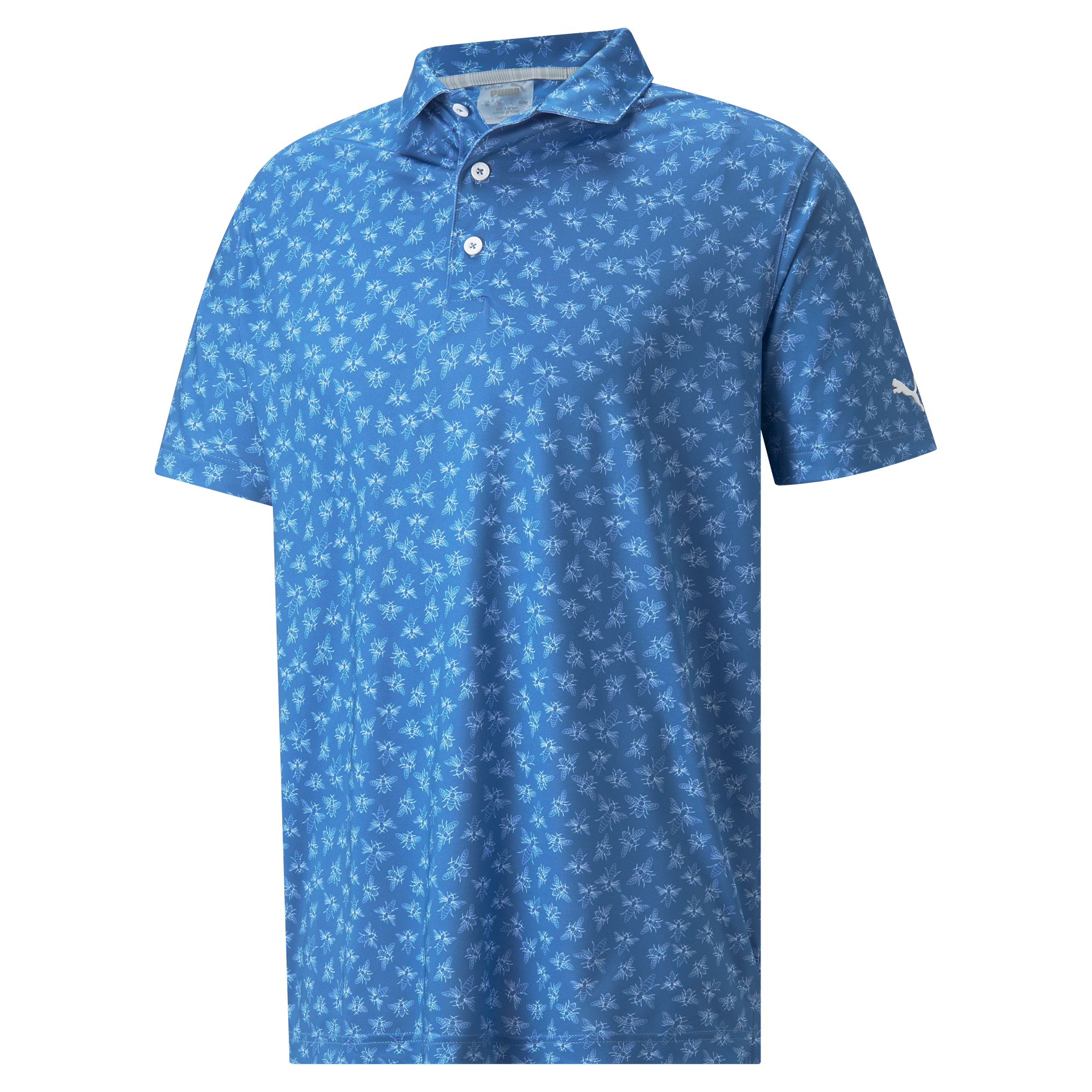 MATTR Pollination Men's Short Sleeve Golf Polo Shirt