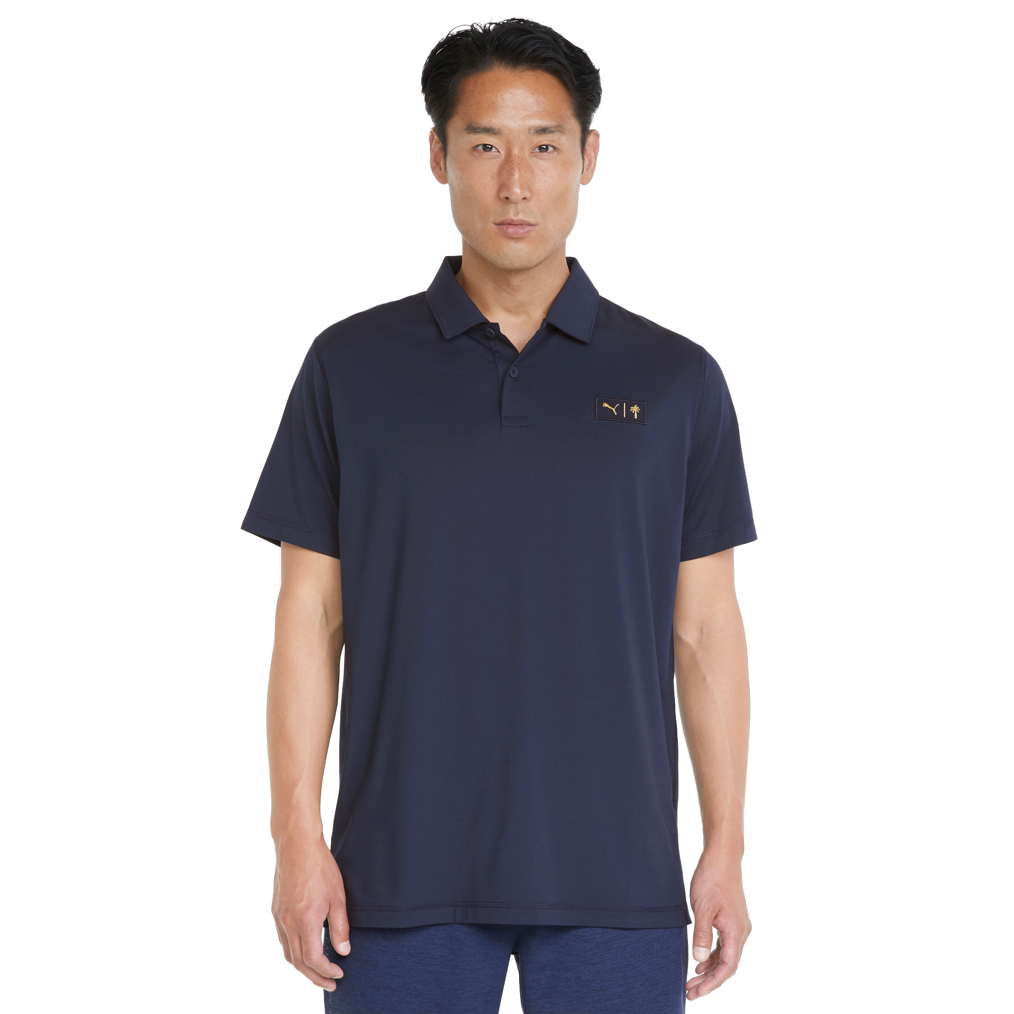 PUMA X PTC Men's Short Sleeve Golf Polo Shirt