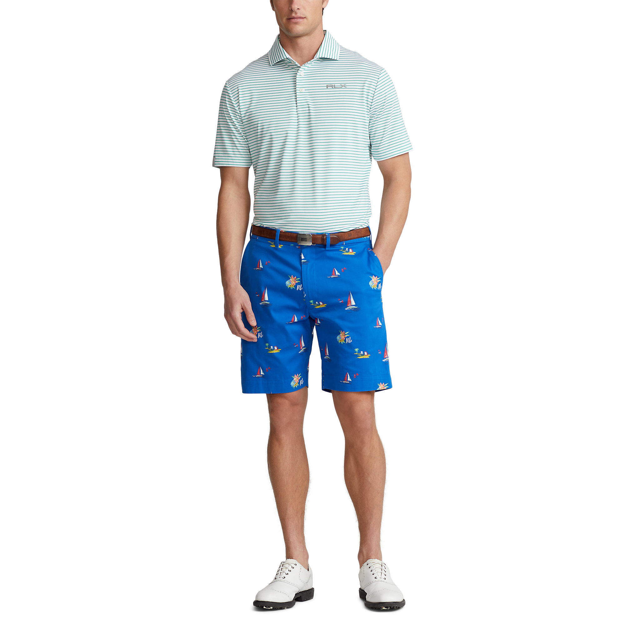 Classic Fit Performance Men's Short Sleeve Golf Polo Shirt