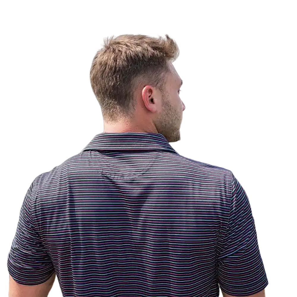 The Vibe Performance Men's Short Sleeve Golf Polo Shirt
