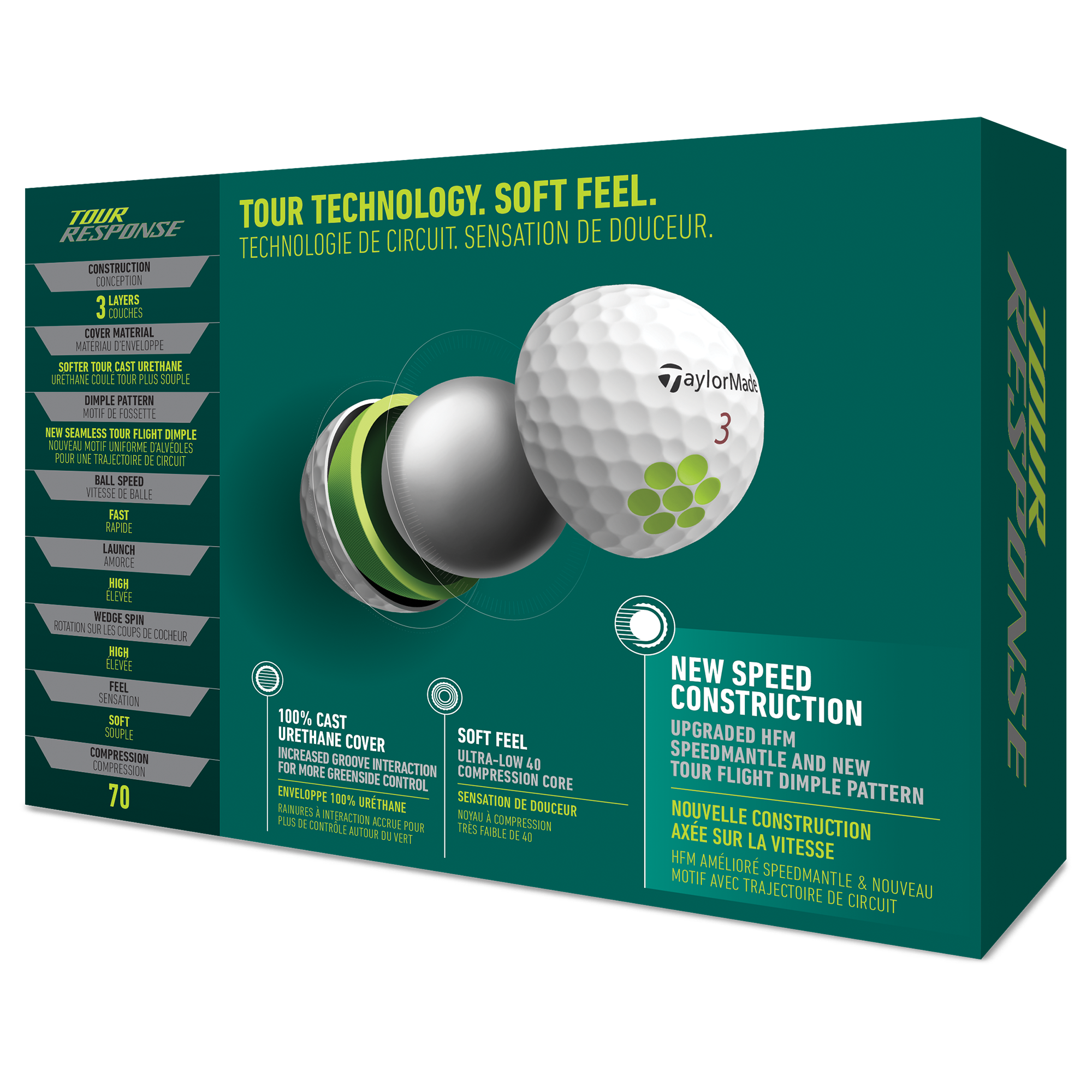 Tour Response Golf Balls