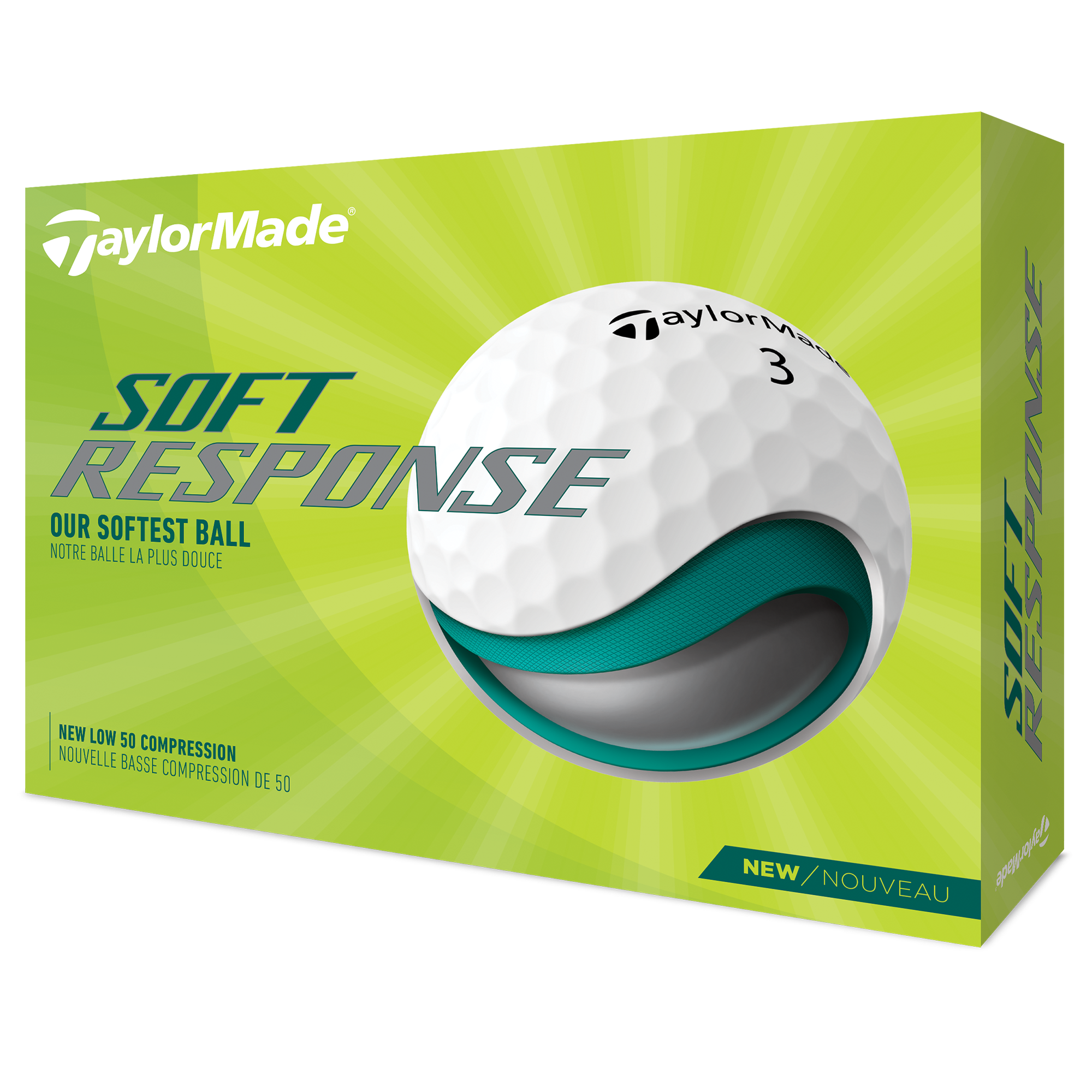 Soft Response Golf Balls