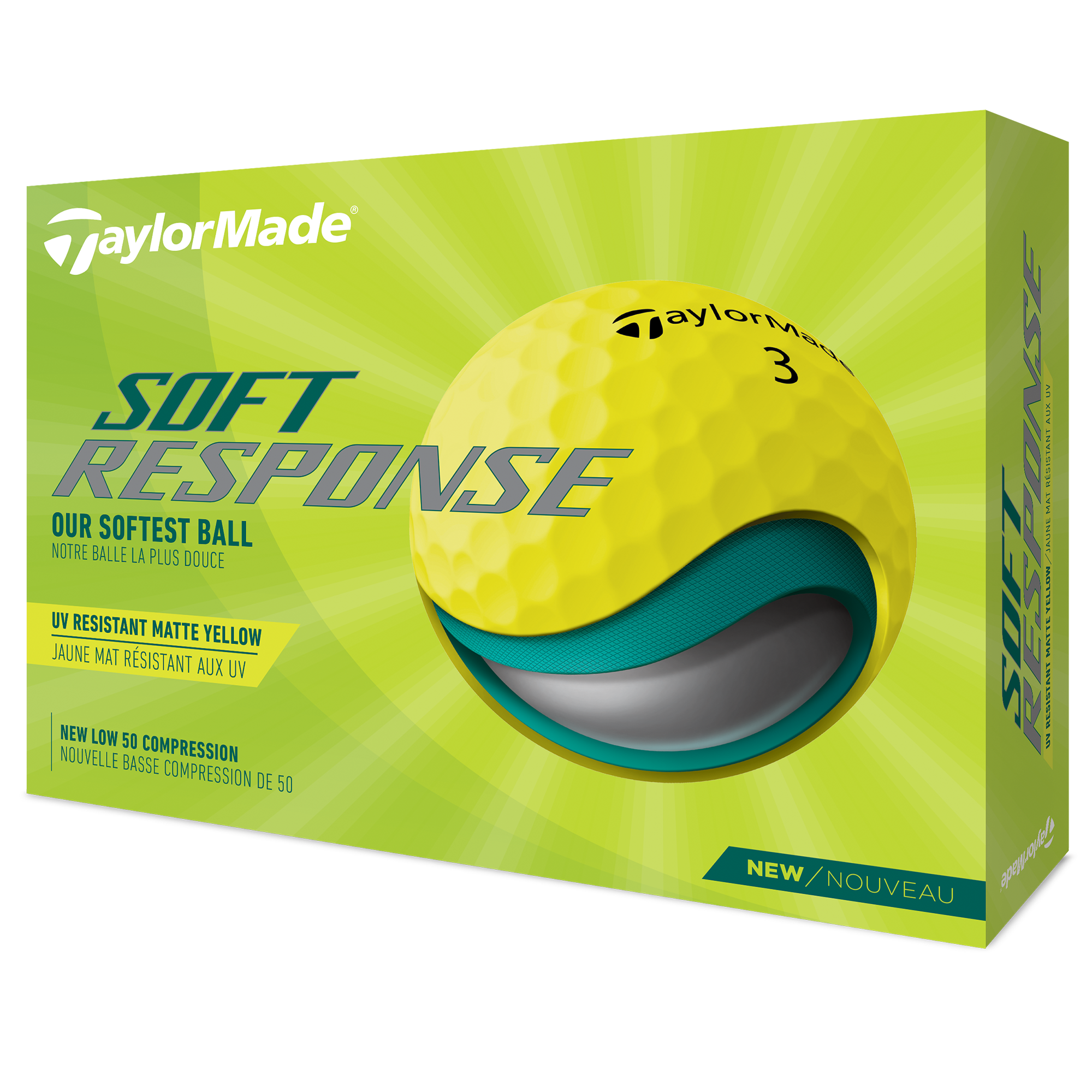 Soft Response Golf Balls