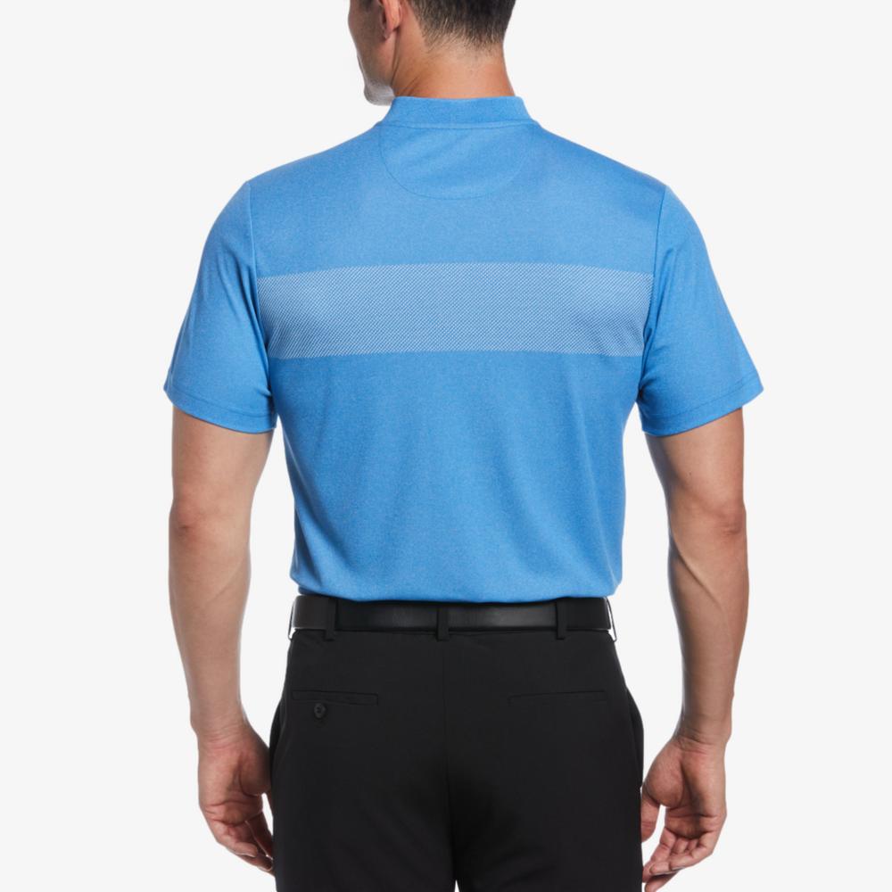 Printed Edge Short Sleeve Golf Polo Shirt