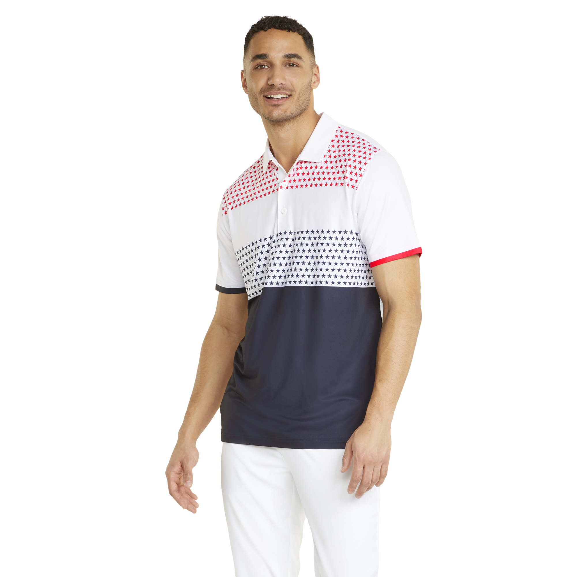 Volition Independence Day Golf Polo