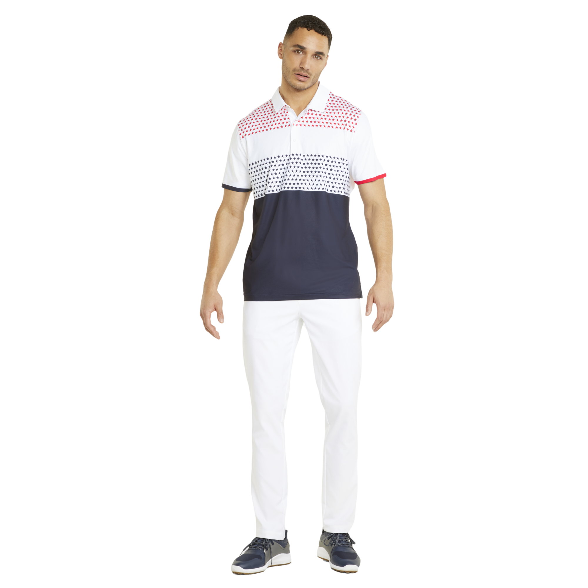 Volition Independence Day Golf Polo
