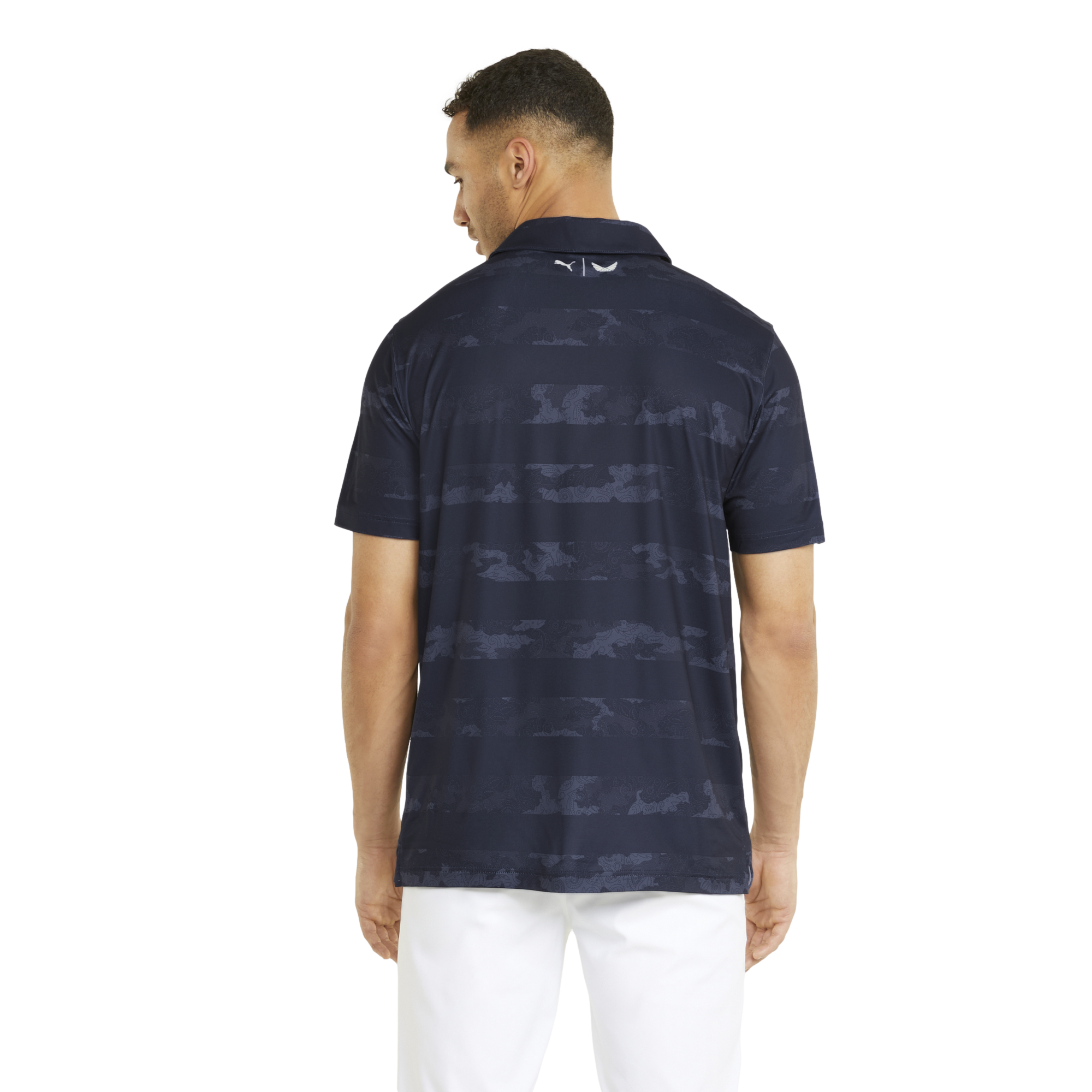 Volition Bandana Stripe Polo