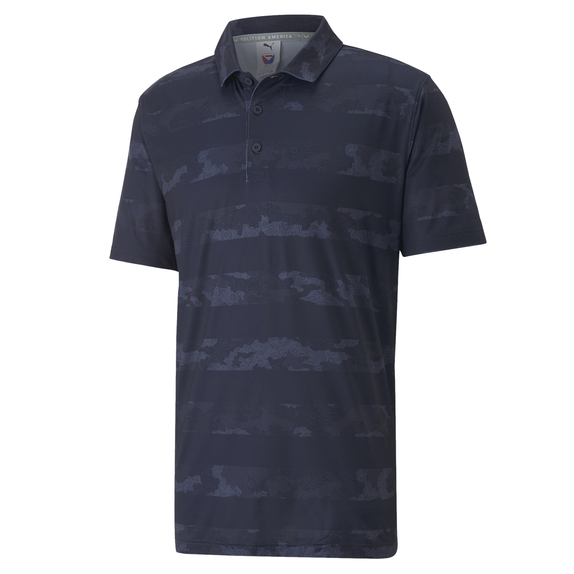 Volition Bandana Stripe Polo