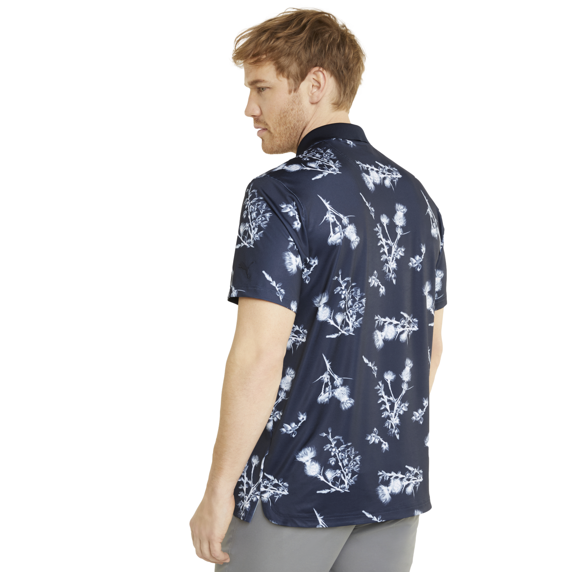 MATTR Lowlands Men's Short Sleeve Golf Polo Shirt