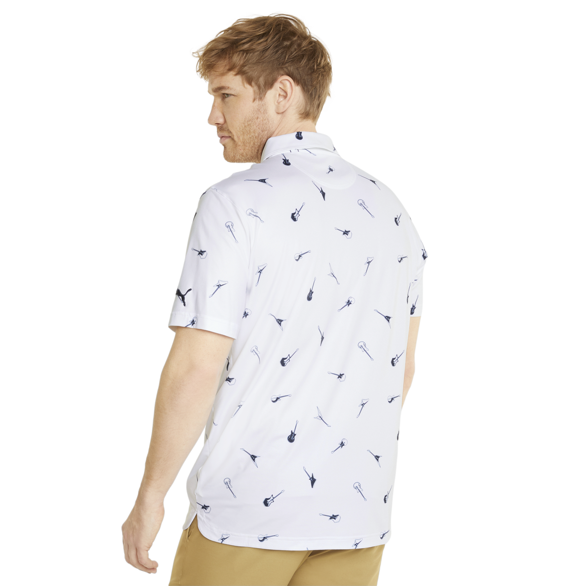 Cloudspun Chords Men's Short Sleeve Golf Polo Shirt