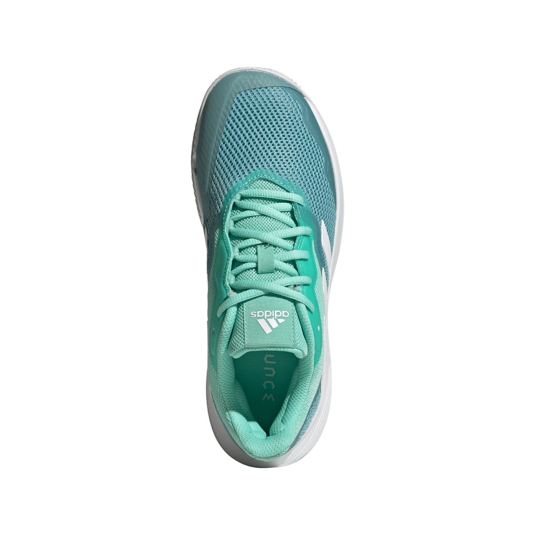 adidas CourtJam Control 22 Women's Tennis Shoe - Green/White | PGA TOUR  Superstore
