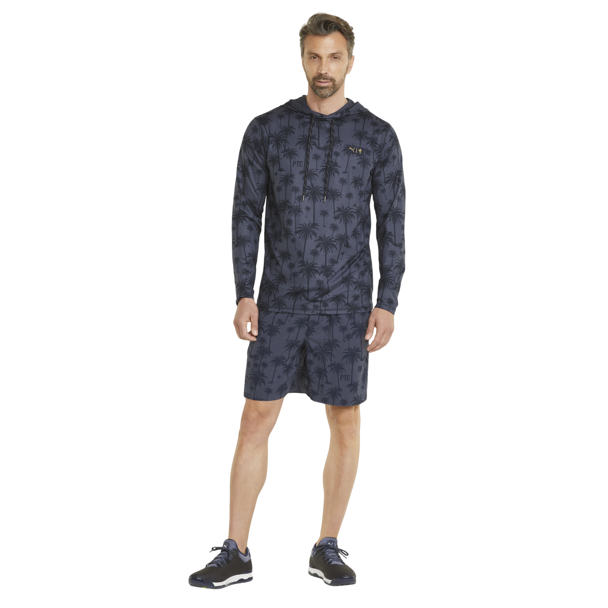 X PTC Palm Tree Lightweight Golf Hoodie