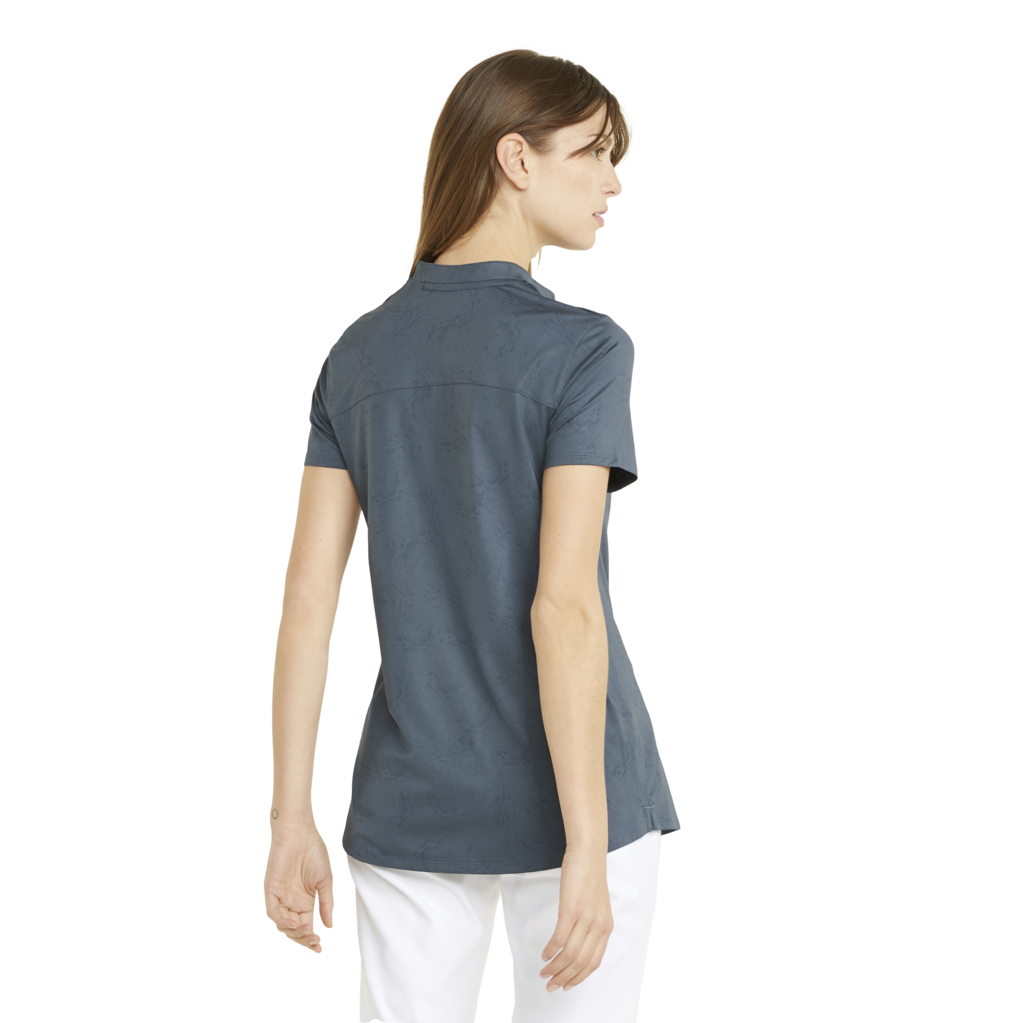 MATTR Floral Bouquet Women's Short Sleeve Golf Polo Shirt