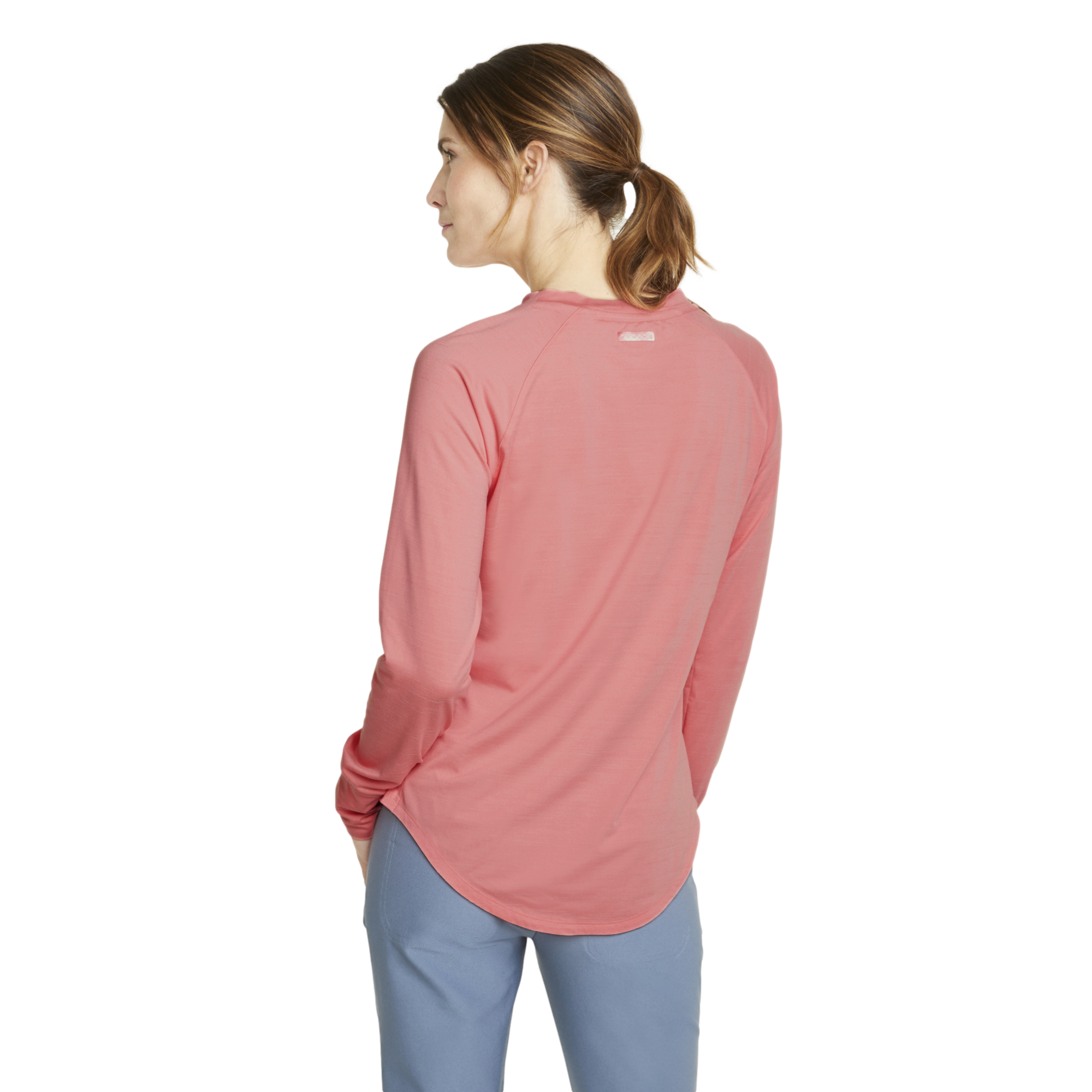 CLOUDSPUN Long Sleeve Polo Shirt